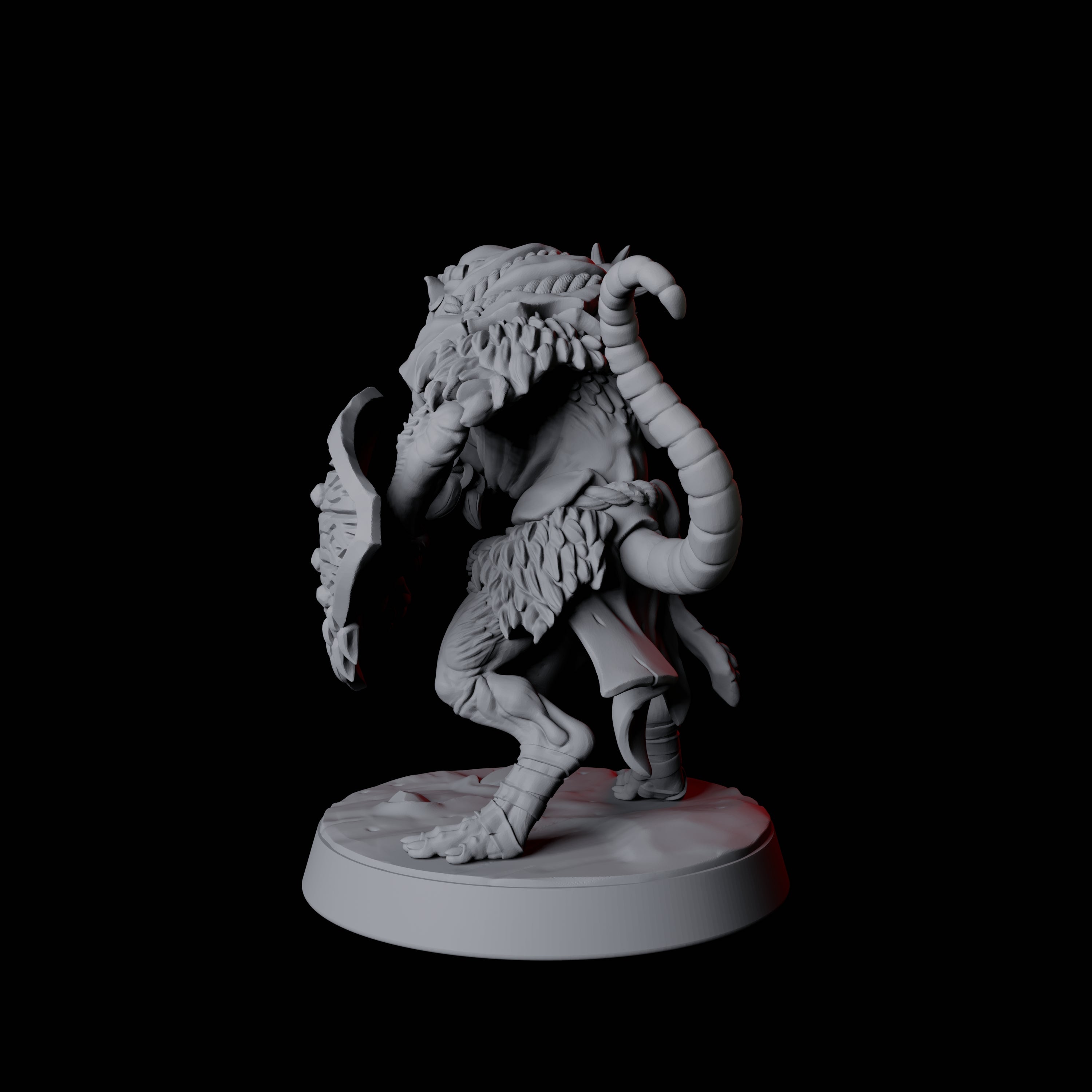 Cunning Ratfolk Soldier D Miniature for Dungeons and Dragons, Pathfinder or other TTRPGs