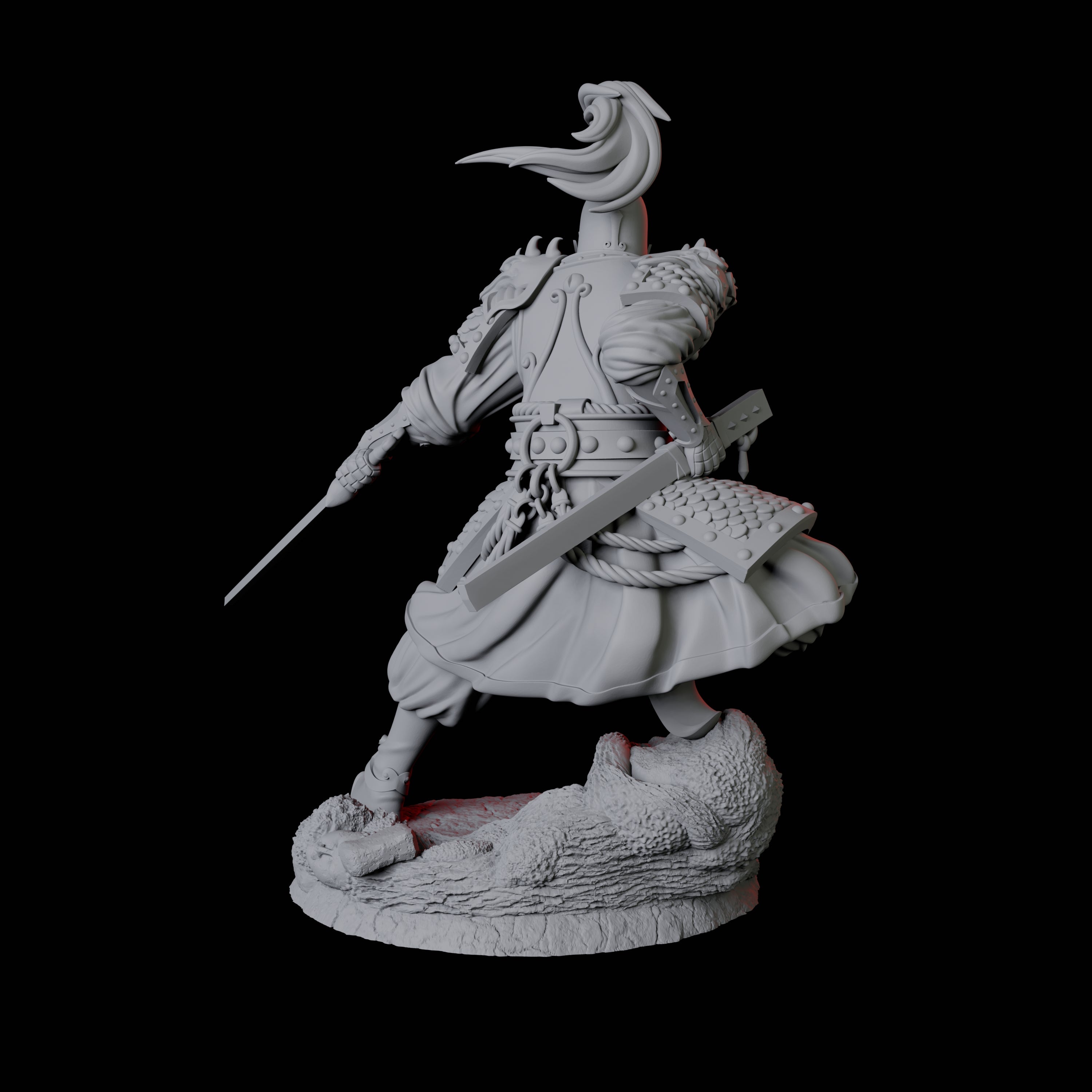 Cunning Yuan-Ti Warrior A Miniature for Dungeons and Dragons, Pathfinder or other TTRPGs