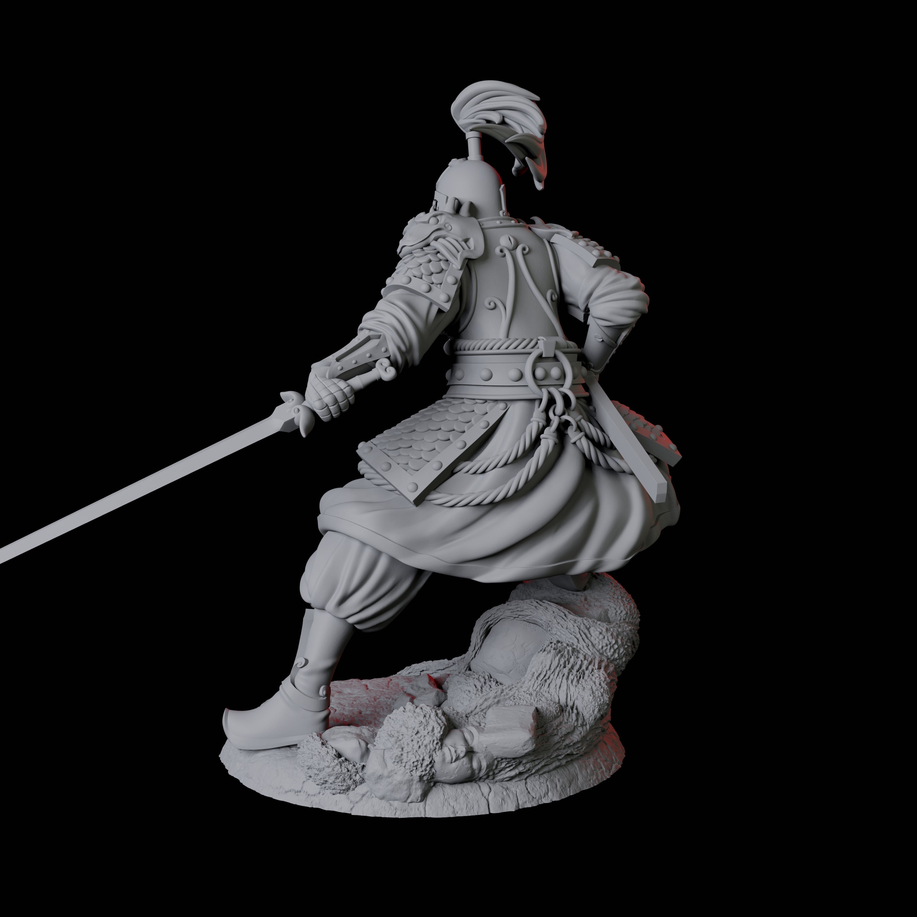 Cunning Yuan-Ti Warrior A Miniature for Dungeons and Dragons, Pathfinder or other TTRPGs