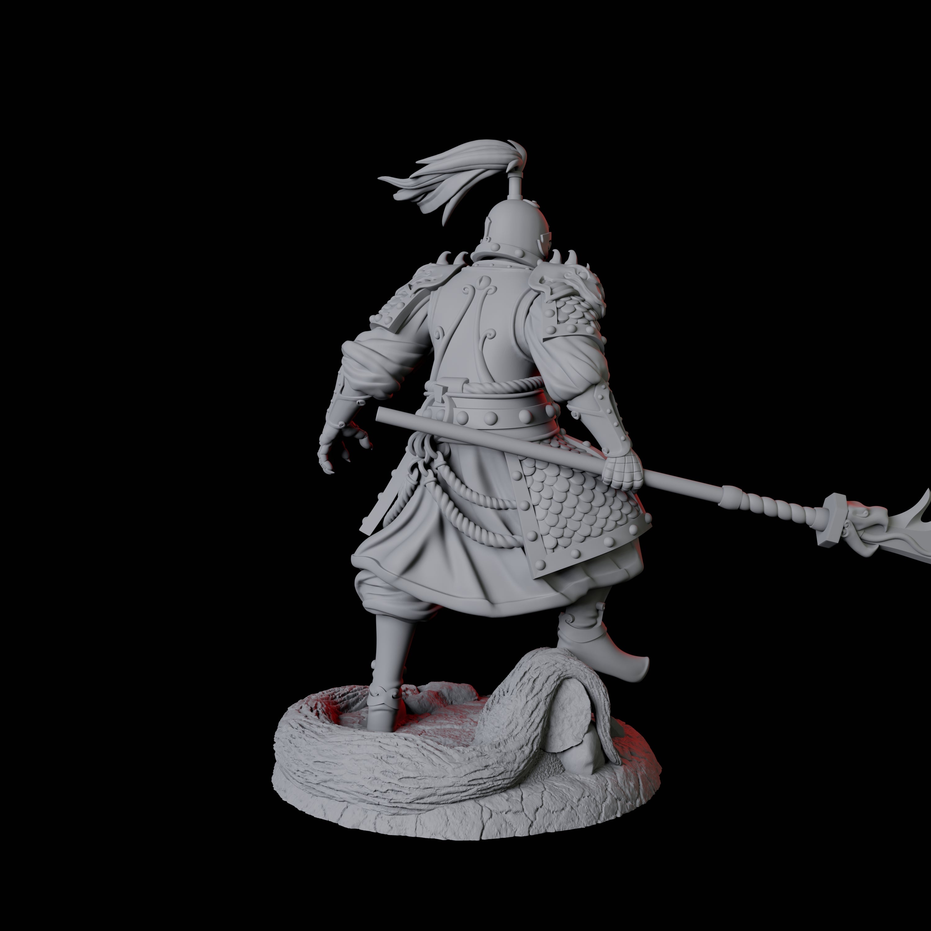 Cunning Yuan-Ti Warrior B Miniature for Dungeons and Dragons, Pathfinder or other TTRPGs