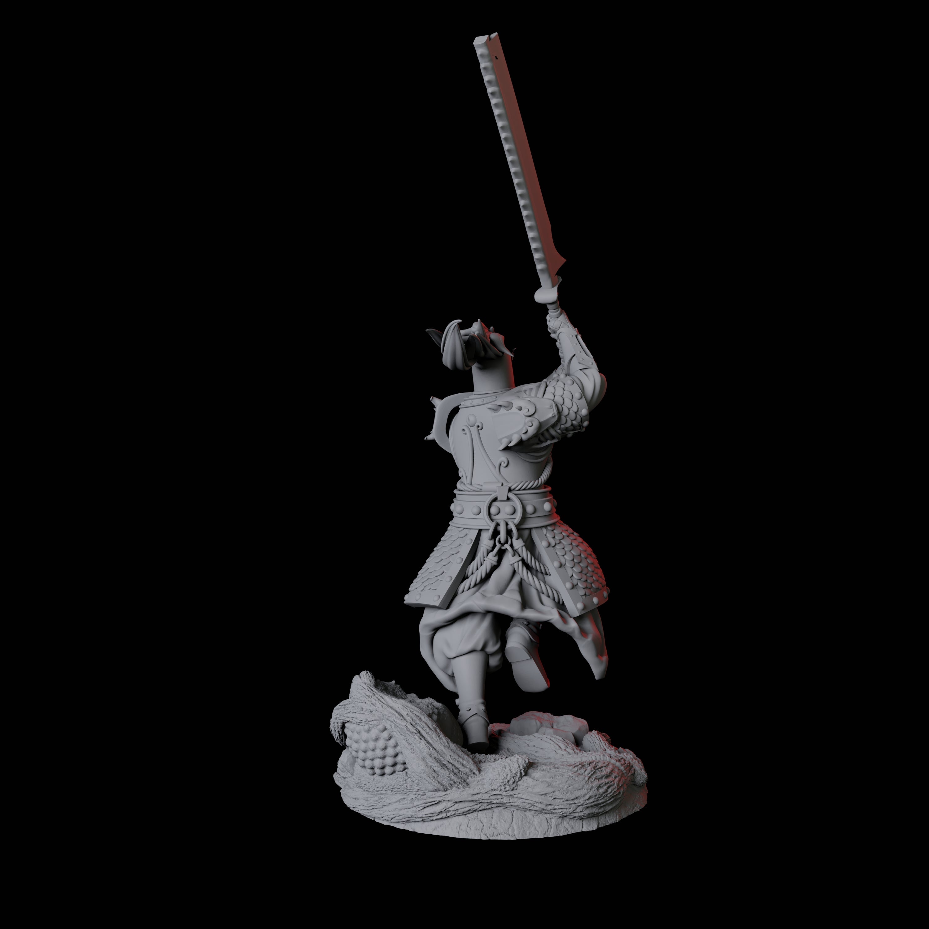 Cunning Yuan-Ti Warrior C Miniature for Dungeons and Dragons, Pathfinder or other TTRPGs