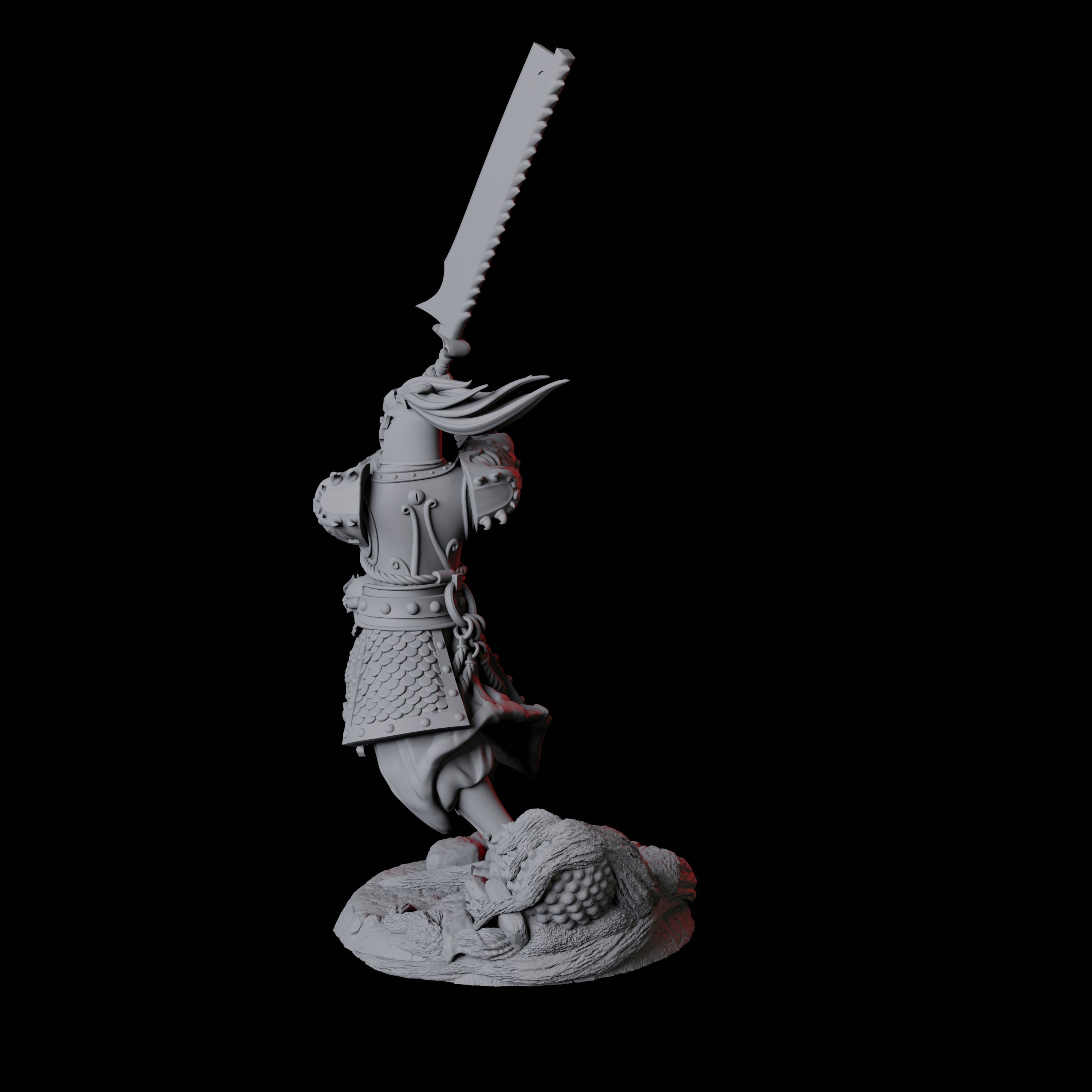 Cunning Yuan-Ti Warrior C Miniature for Dungeons and Dragons, Pathfinder or other TTRPGs