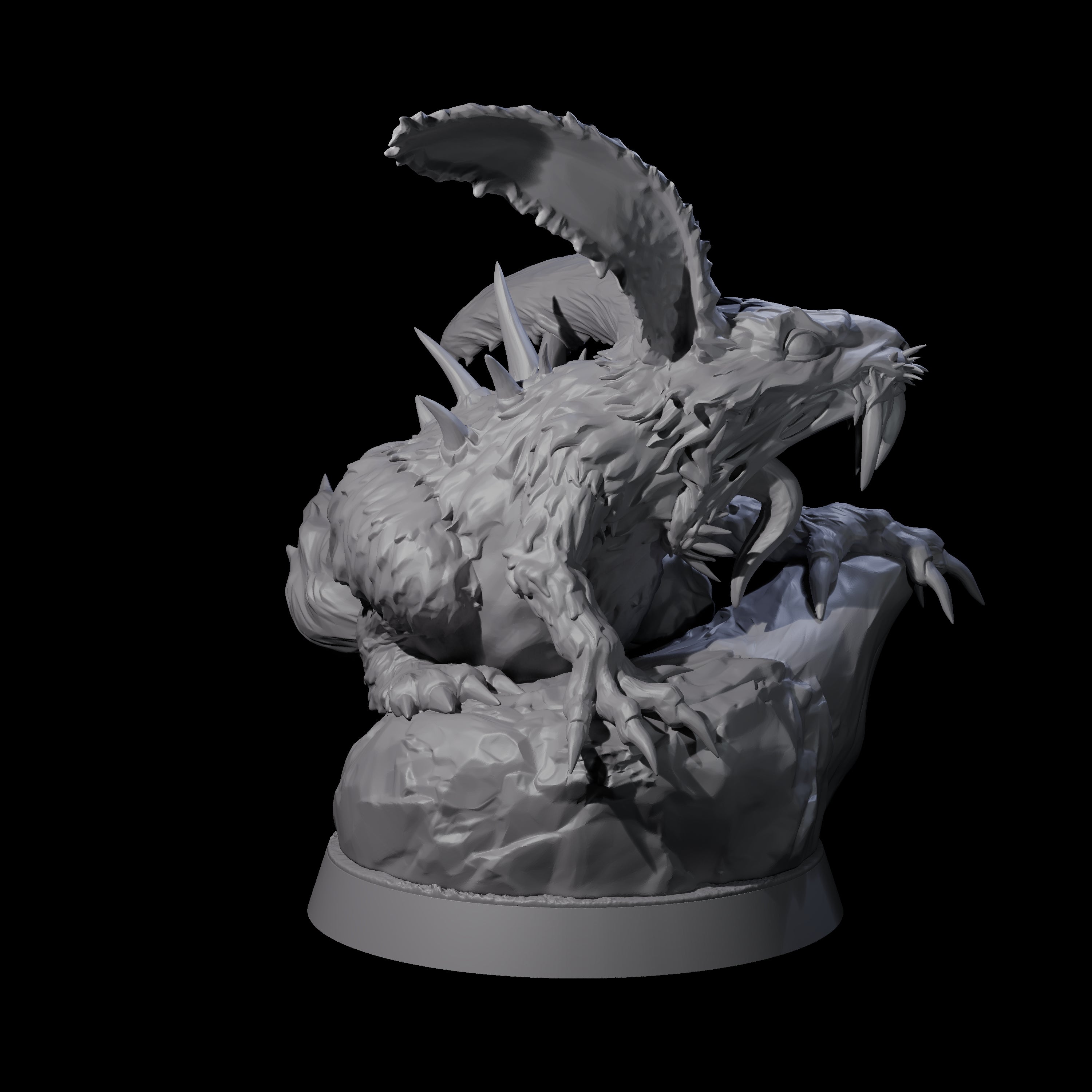 Cursed Wererabbit A Miniature for Dungeons and Dragons, Pathfinder or other TTRPGs