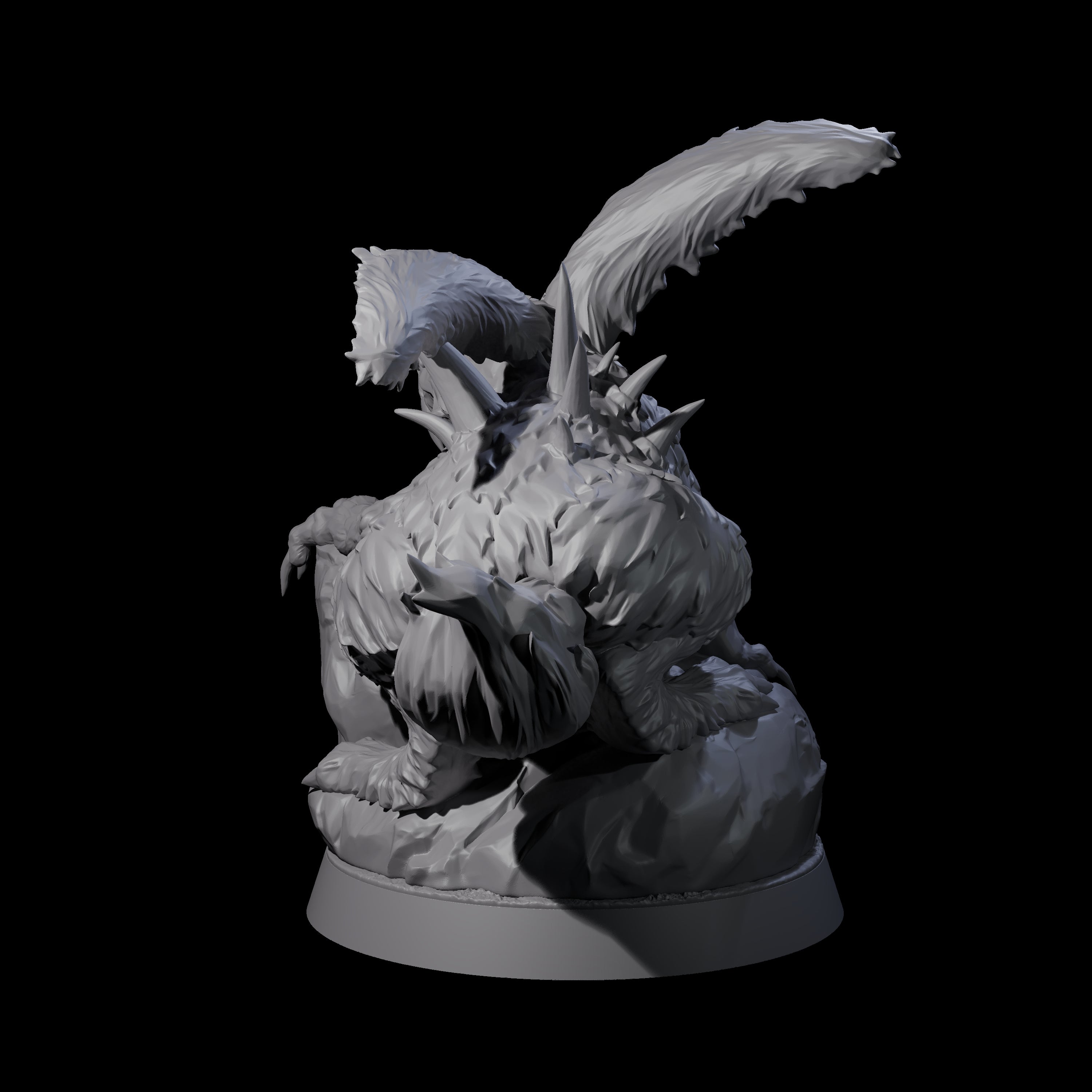 Cursed Wererabbit A Miniature for Dungeons and Dragons, Pathfinder or other TTRPGs