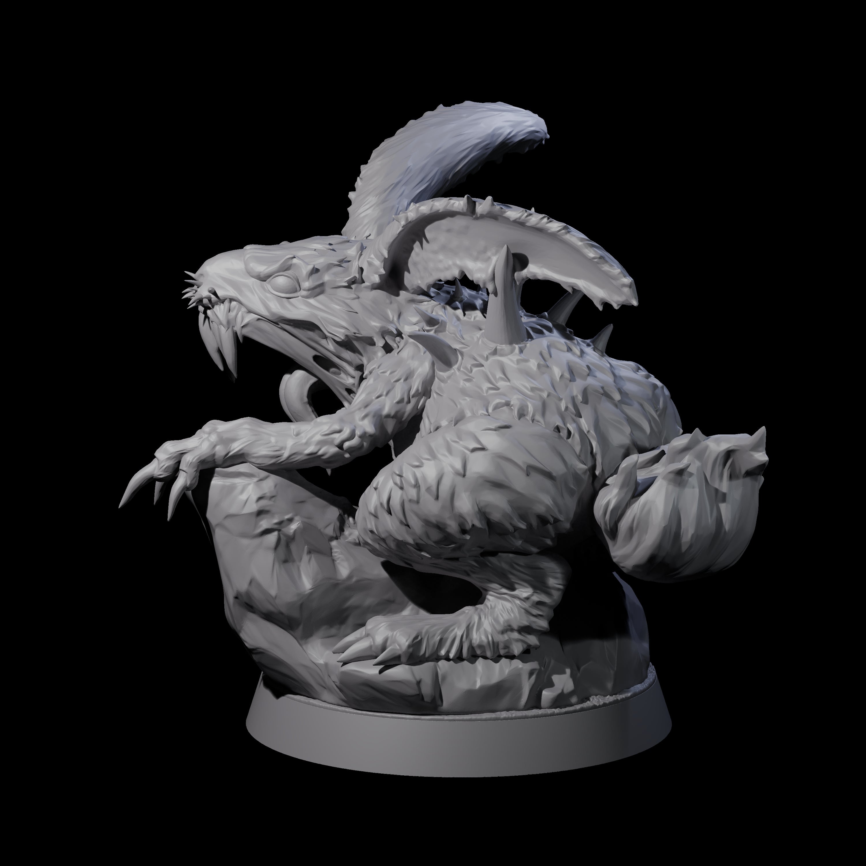 Cursed Wererabbit A Miniature for Dungeons and Dragons, Pathfinder or other TTRPGs