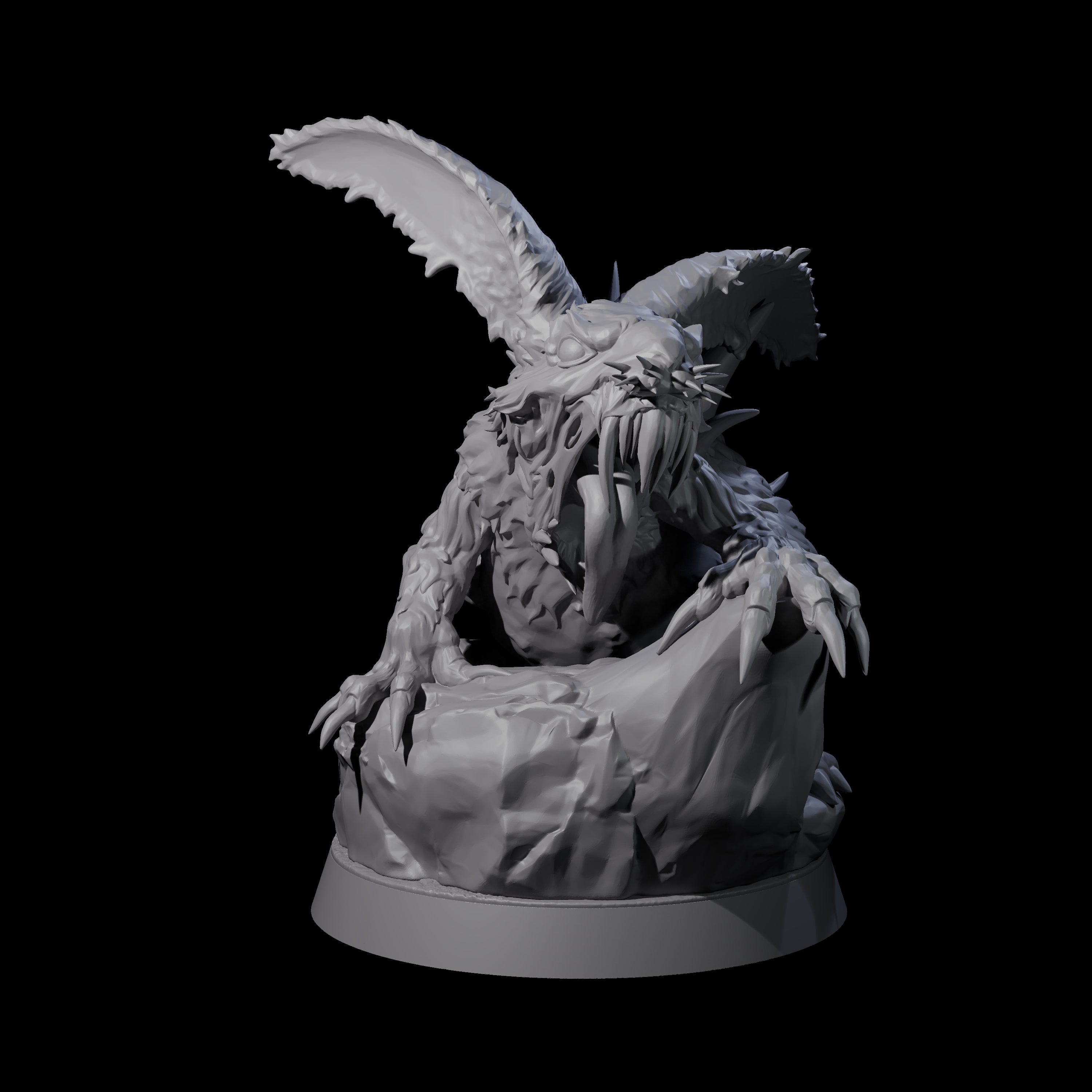 Cursed Wererabbit A Miniature for Dungeons and Dragons, Pathfinder or other TTRPGs