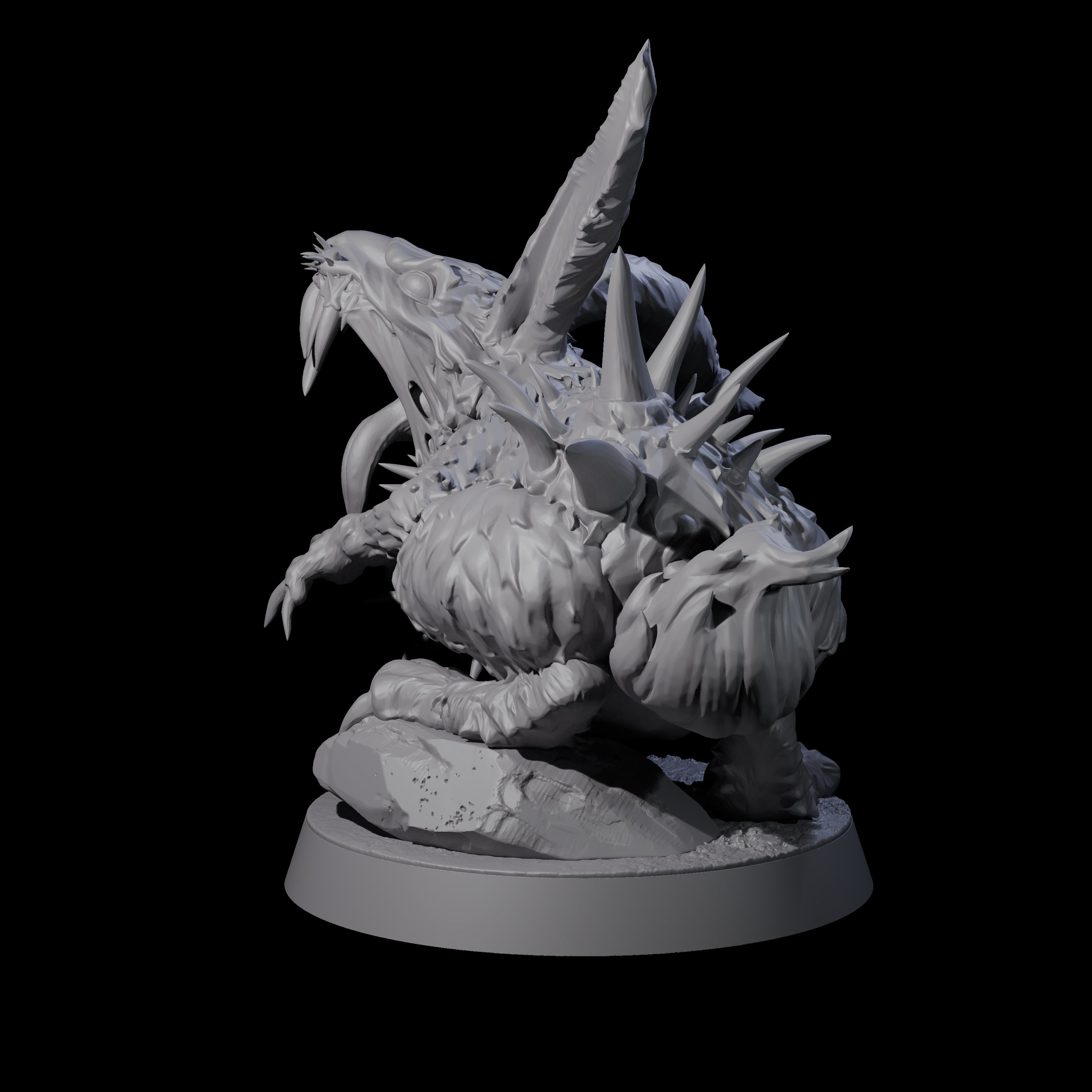 Cursed Wererabbit B Miniature for Dungeons and Dragons, Pathfinder or other TTRPGs