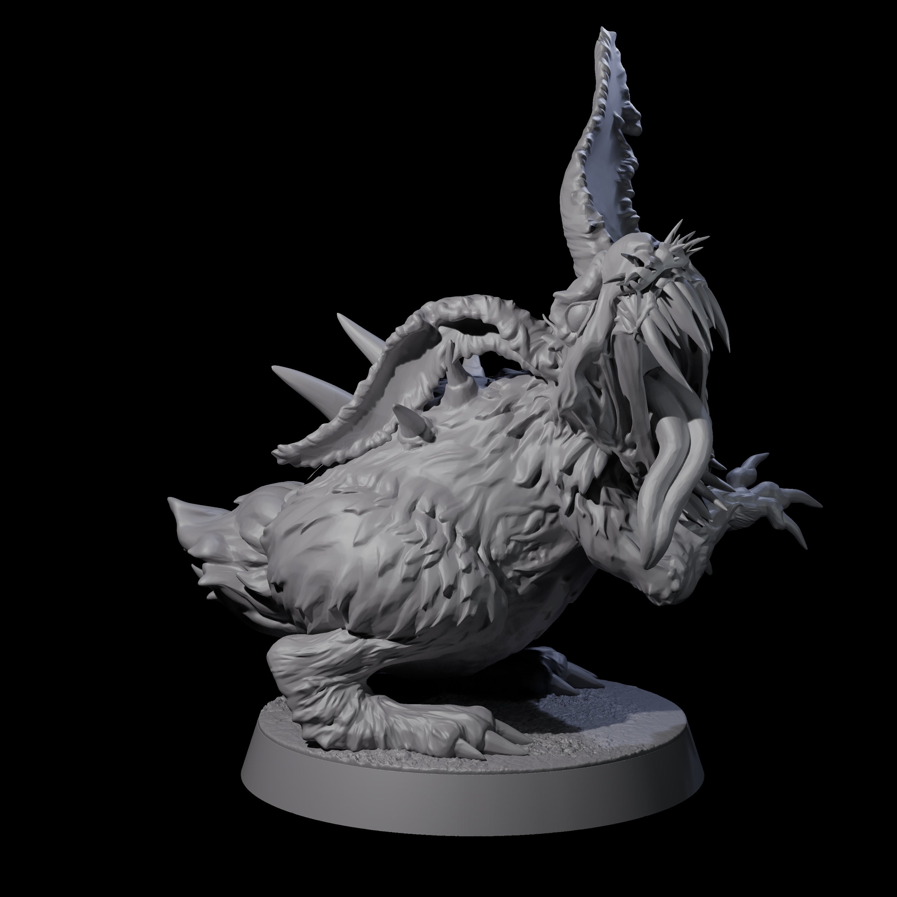 Cursed Wererabbit C Miniature for Dungeons and Dragons, Pathfinder or other TTRPGs