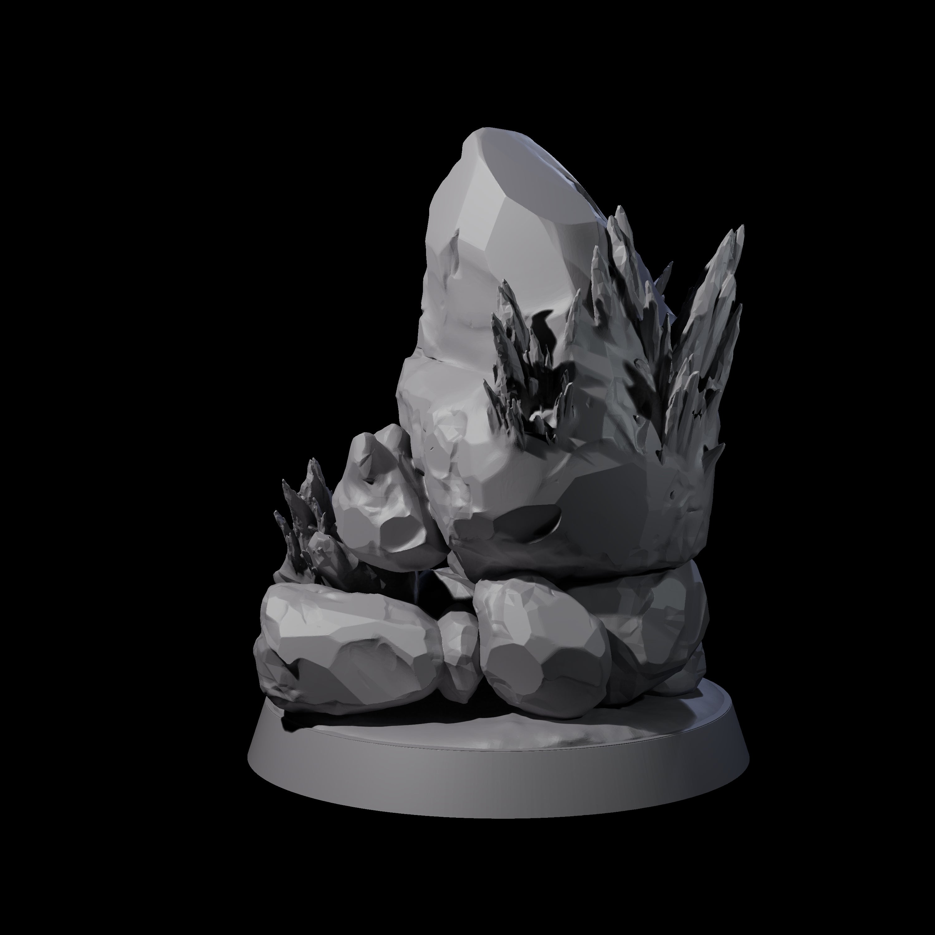 Cute Baby Ice Elemental A Miniature for Dungeons and Dragons, Pathfinder or other TTRPGs