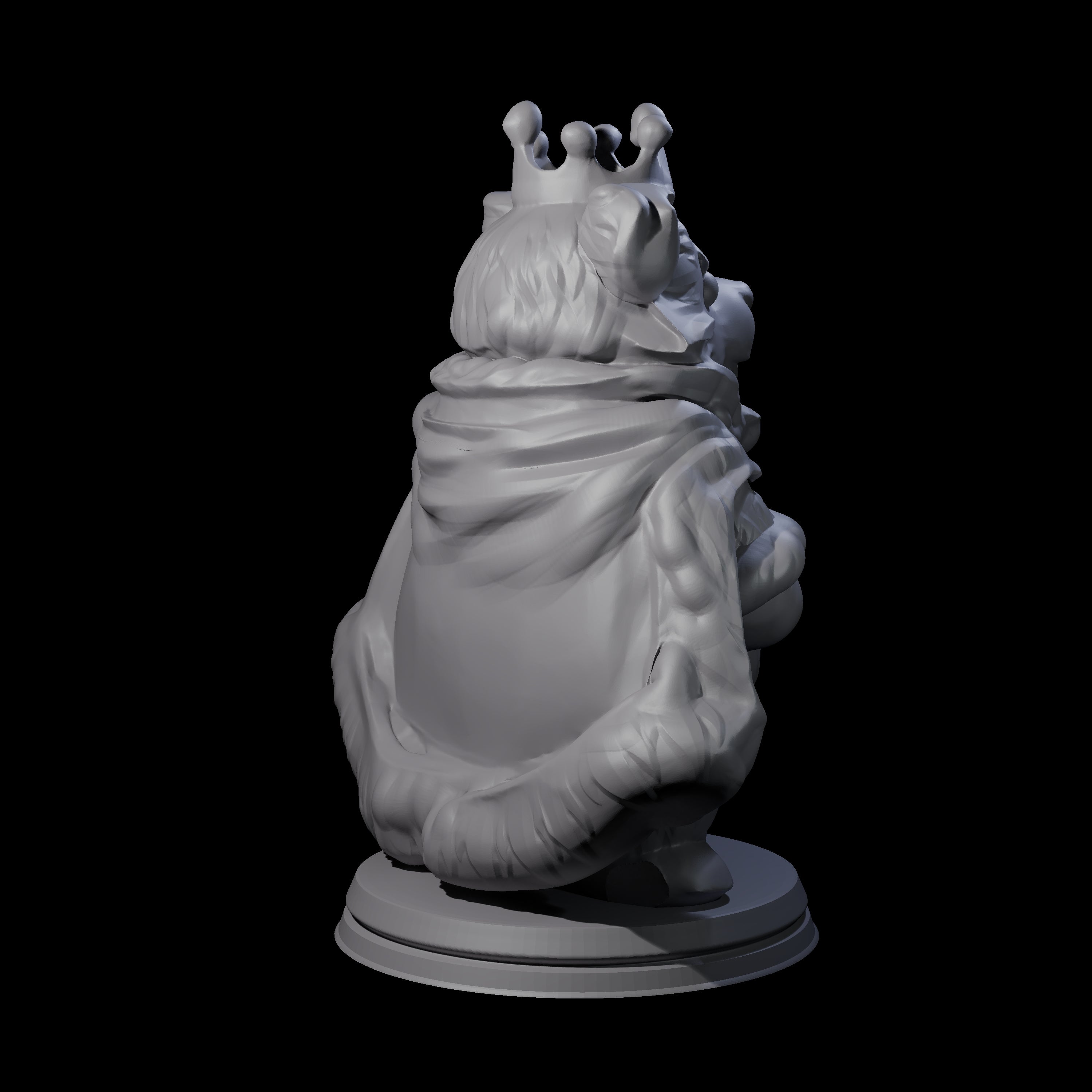 Cute Woodland Ursine D Miniature for Dungeons and Dragons, Pathfinder or other TTRPGs