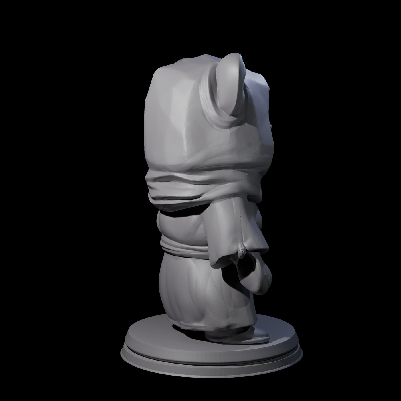 Cute Woodland Ursine E Miniature for Dungeons and Dragons, Pathfinder or other TTRPGs