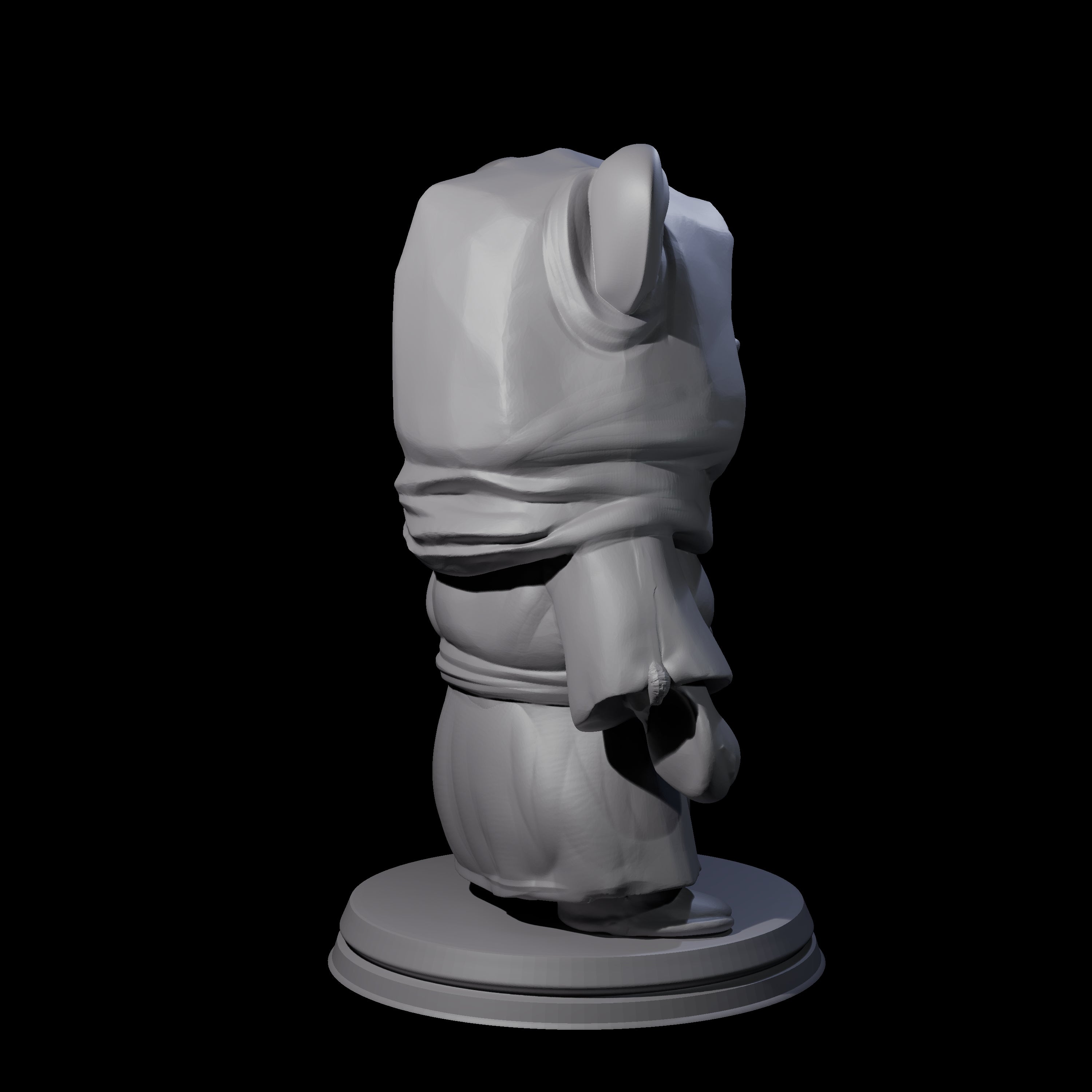 Cute Woodland Ursine E Miniature for Dungeons and Dragons, Pathfinder or other TTRPGs