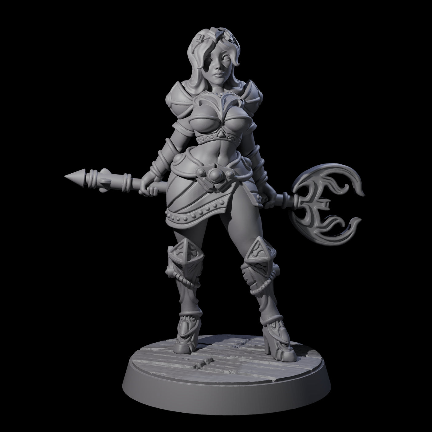 Cutesy Cleric Miniature for Dungeons and Dragons, Pathfinder or other TTRPGs