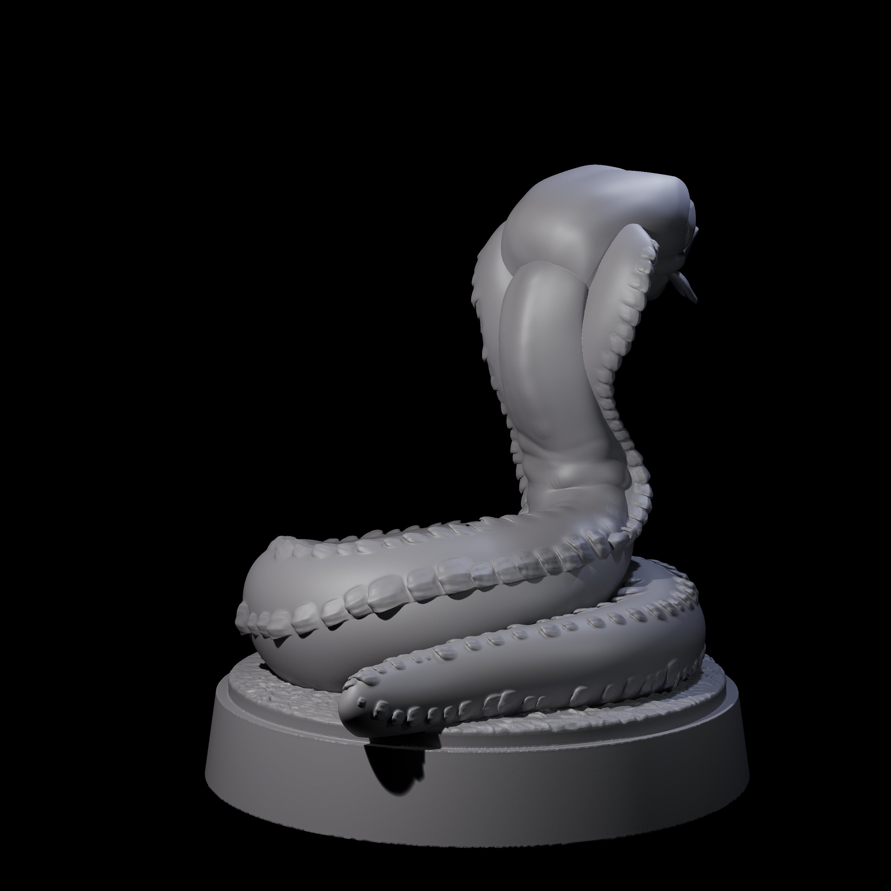 Cutsy Baby Snake Miniature for Dungeons and Dragons, Pathfinder or other TTRPGs