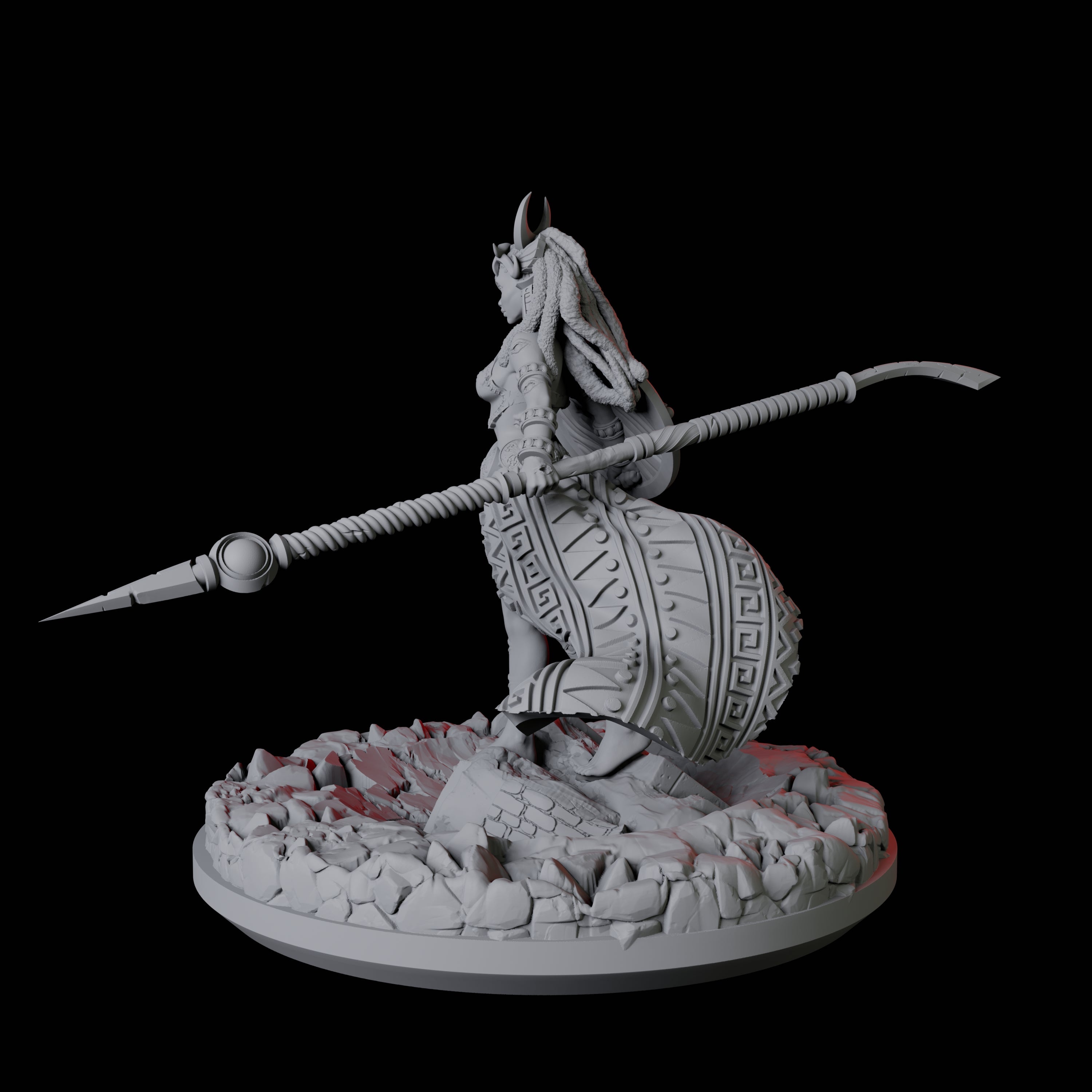 Dalikamata, God of Eyes Miniature for Dungeons and Dragons, Pathfinder or other TTRPGs