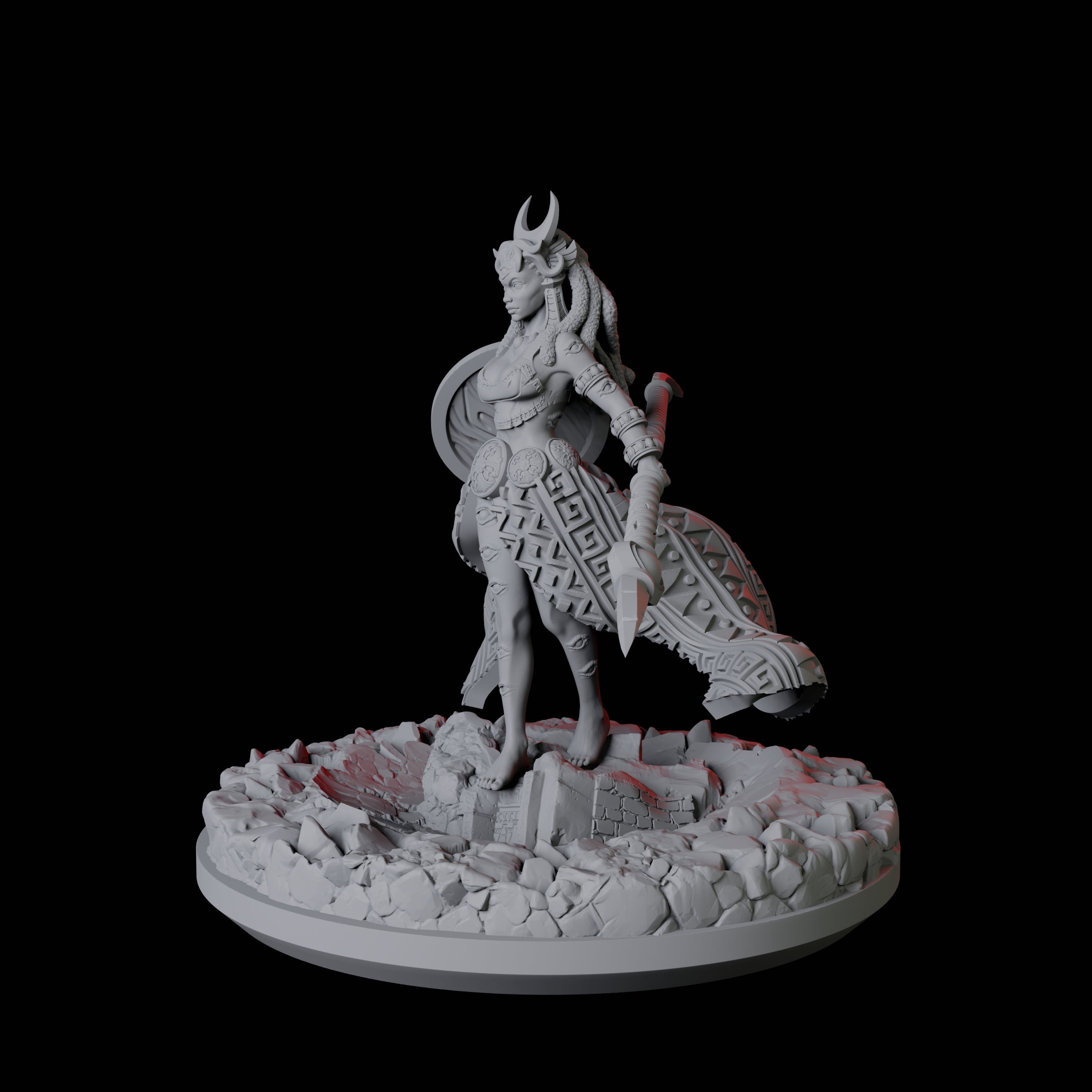 Dalikamata, God of Eyes Miniature for Dungeons and Dragons, Pathfinder or other TTRPGs