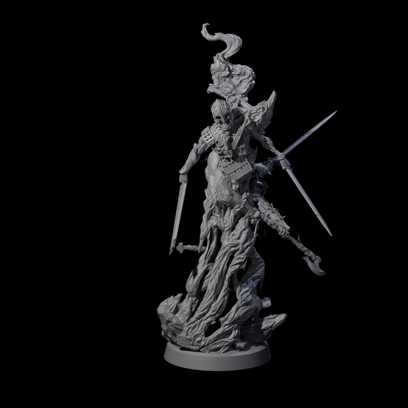 Dangerous Caller in Darkness Miniature for Dungeons and Dragons, Pathfinder or other TTRPGs