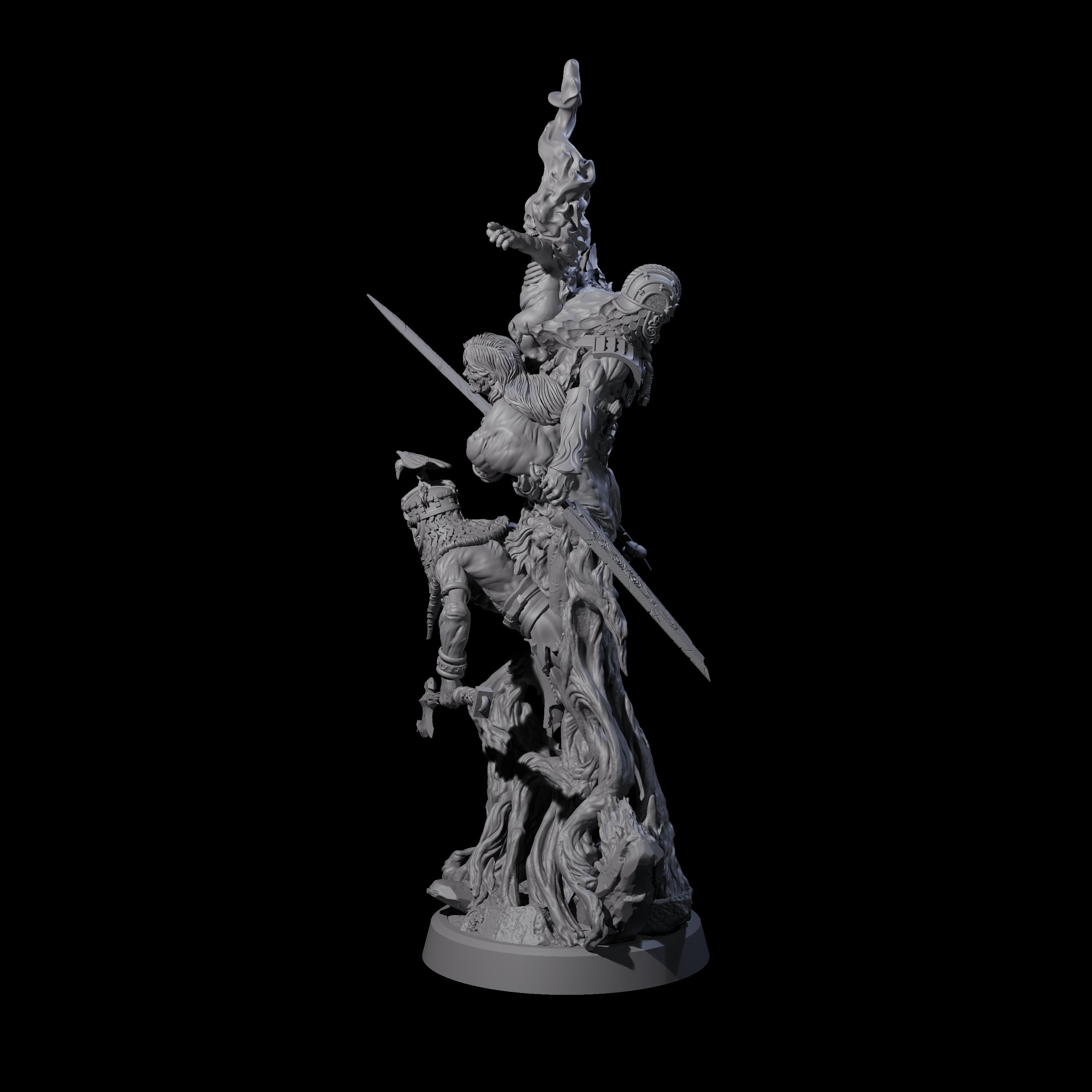 Dangerous Caller in Darkness Miniature for Dungeons and Dragons, Pathfinder or other TTRPGs
