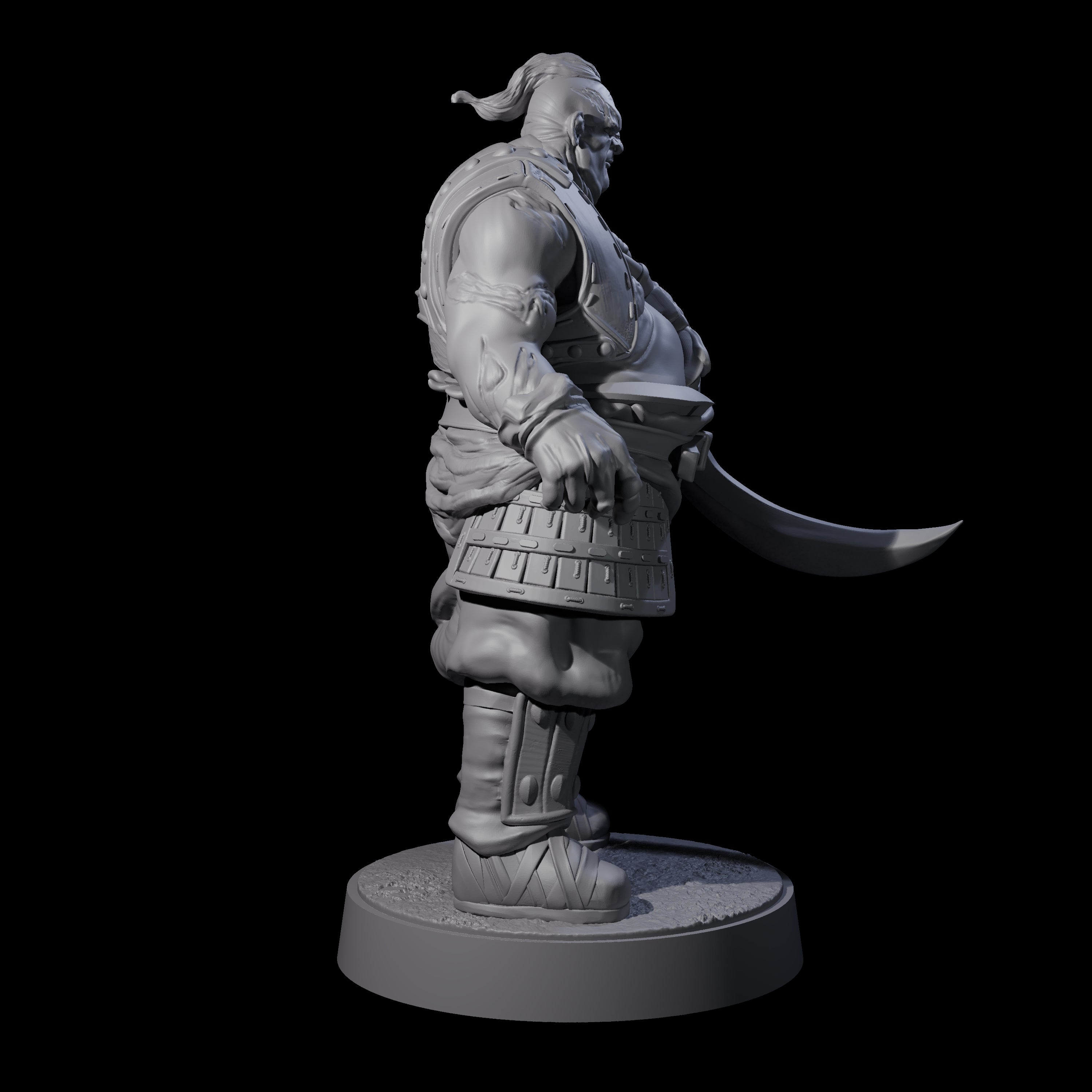 Dangerous Mercenary Miniature for Dungeons and Dragons, Pathfinder or other TTRPGs