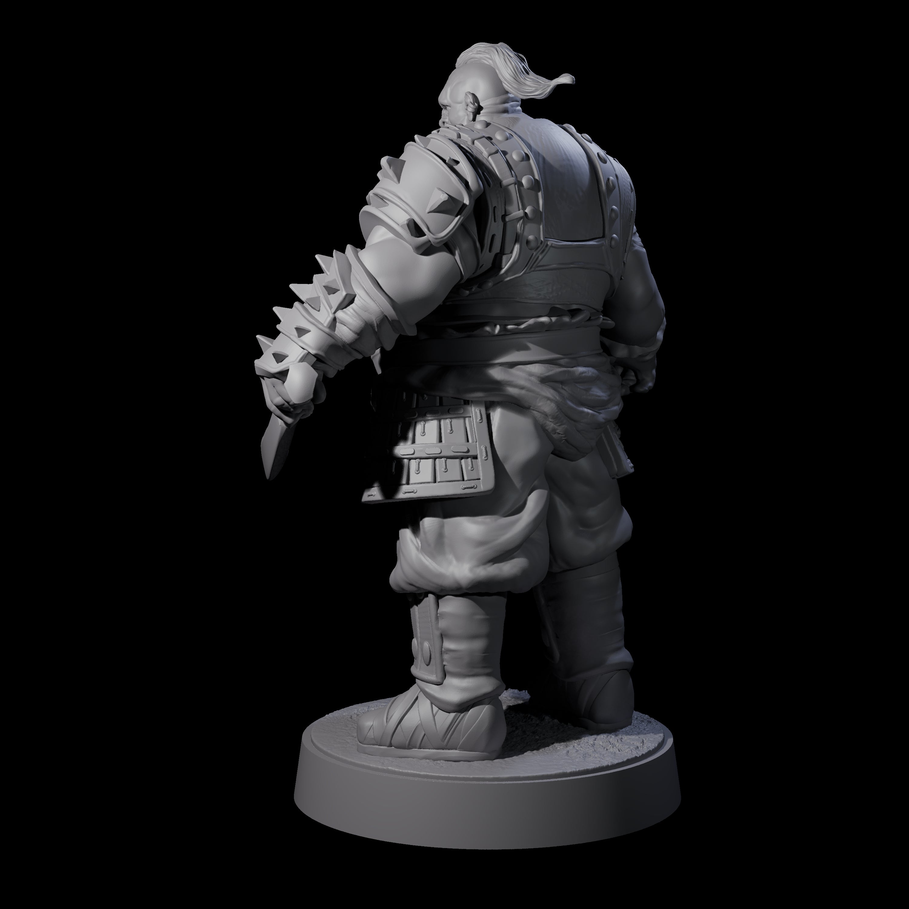 Dangerous Mercenary Miniature for Dungeons and Dragons, Pathfinder or other TTRPGs