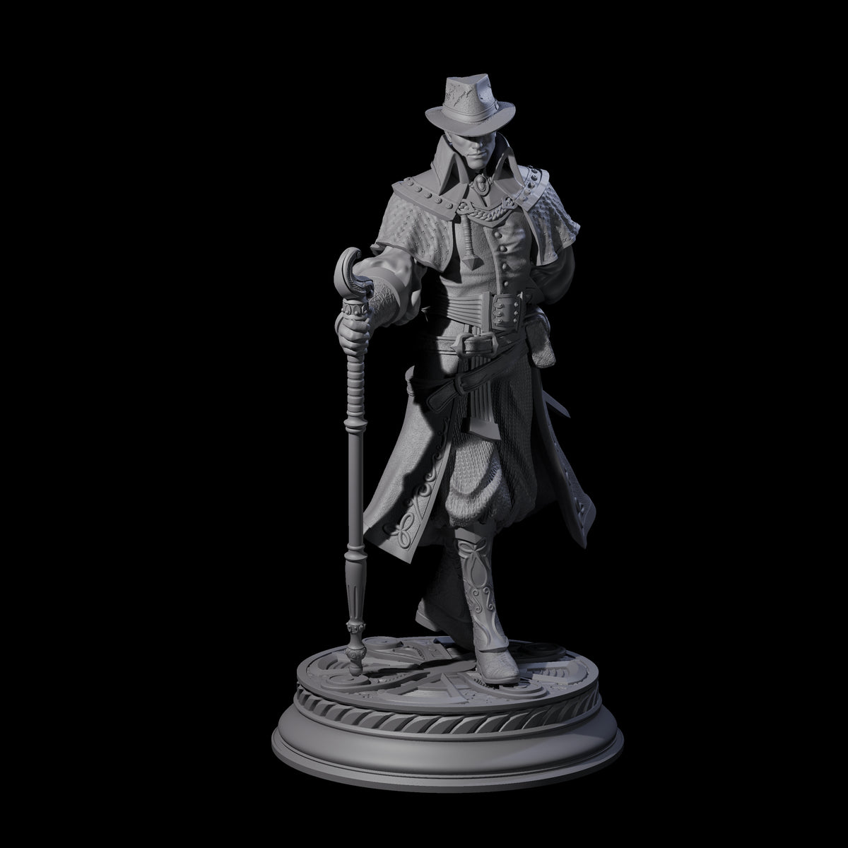 Dapper Human Gentleman Miniature for Dungeons and Dragons, Pathfinder or other TTRPGs