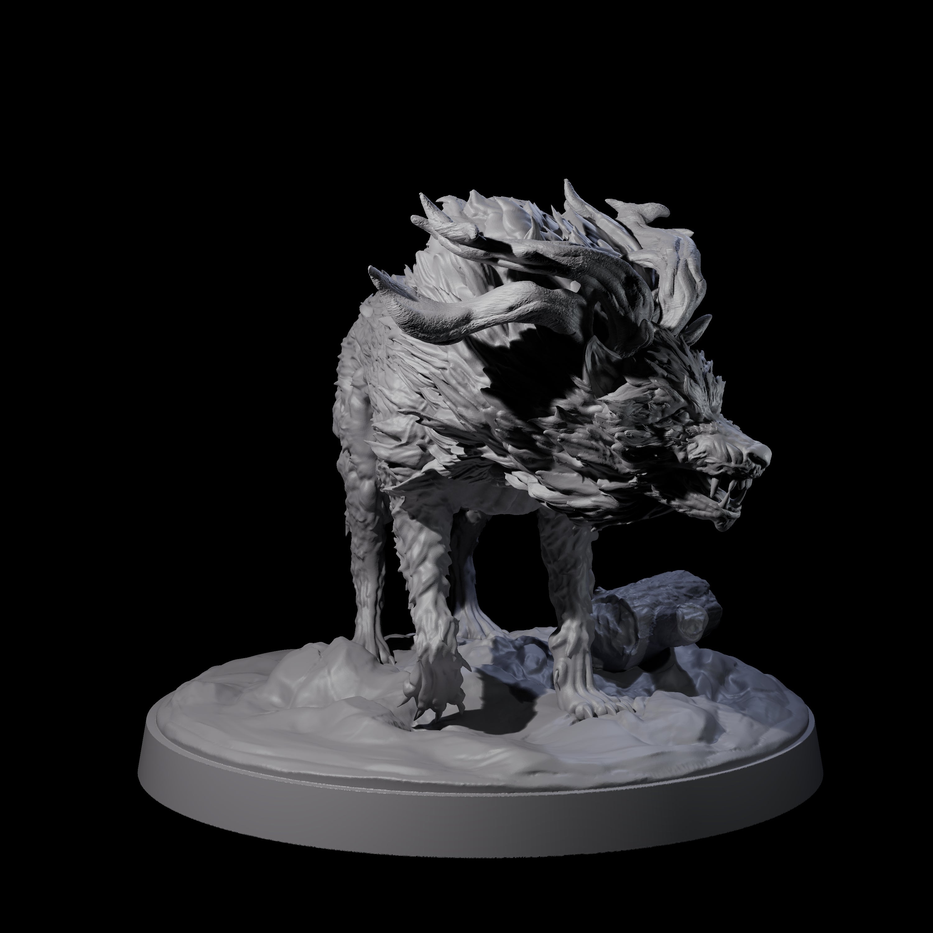 Dark Gwyllhi A Miniature for Dungeons and Dragons, Pathfinder or other TTRPGs