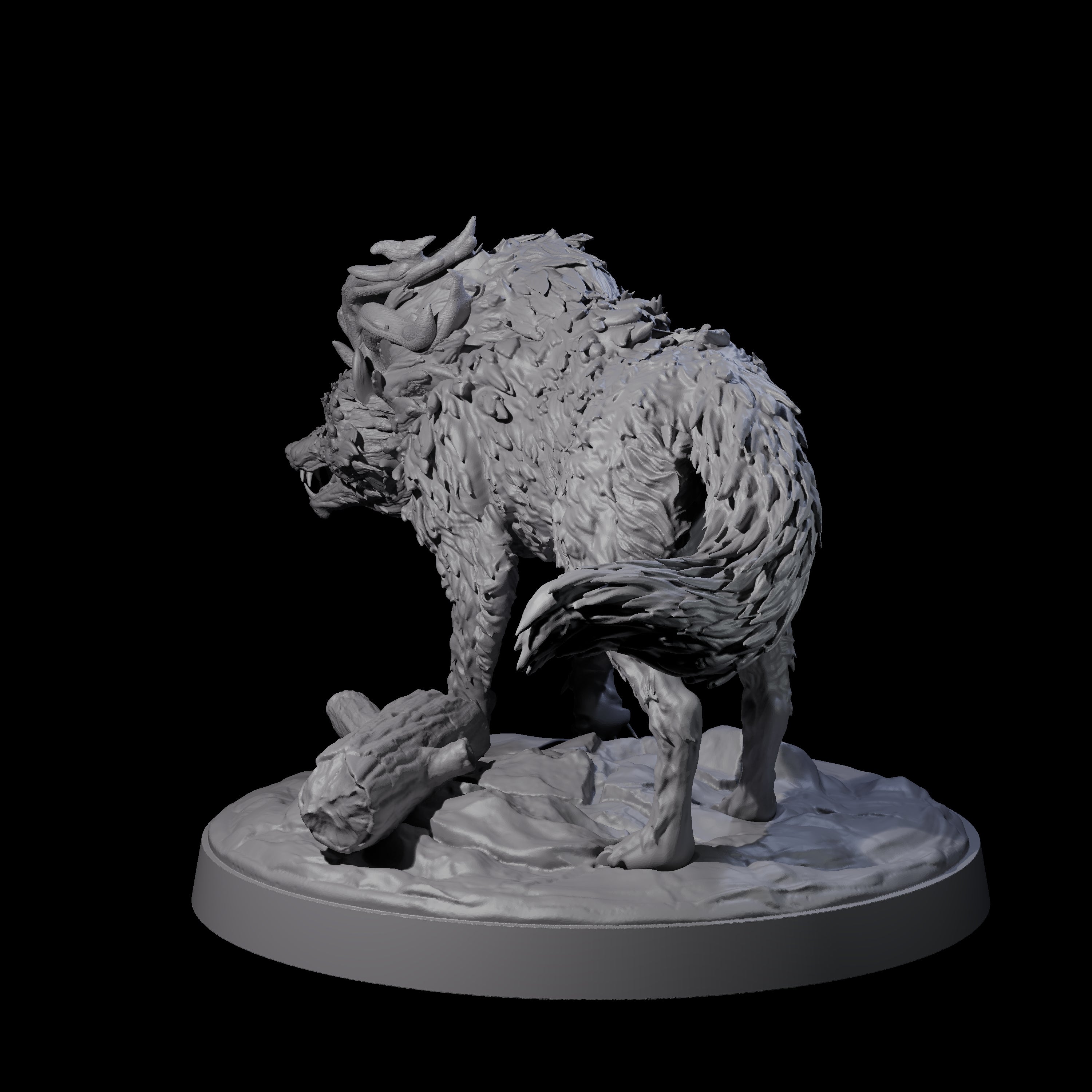 Dark Gwyllhi A Miniature for Dungeons and Dragons, Pathfinder or other TTRPGs