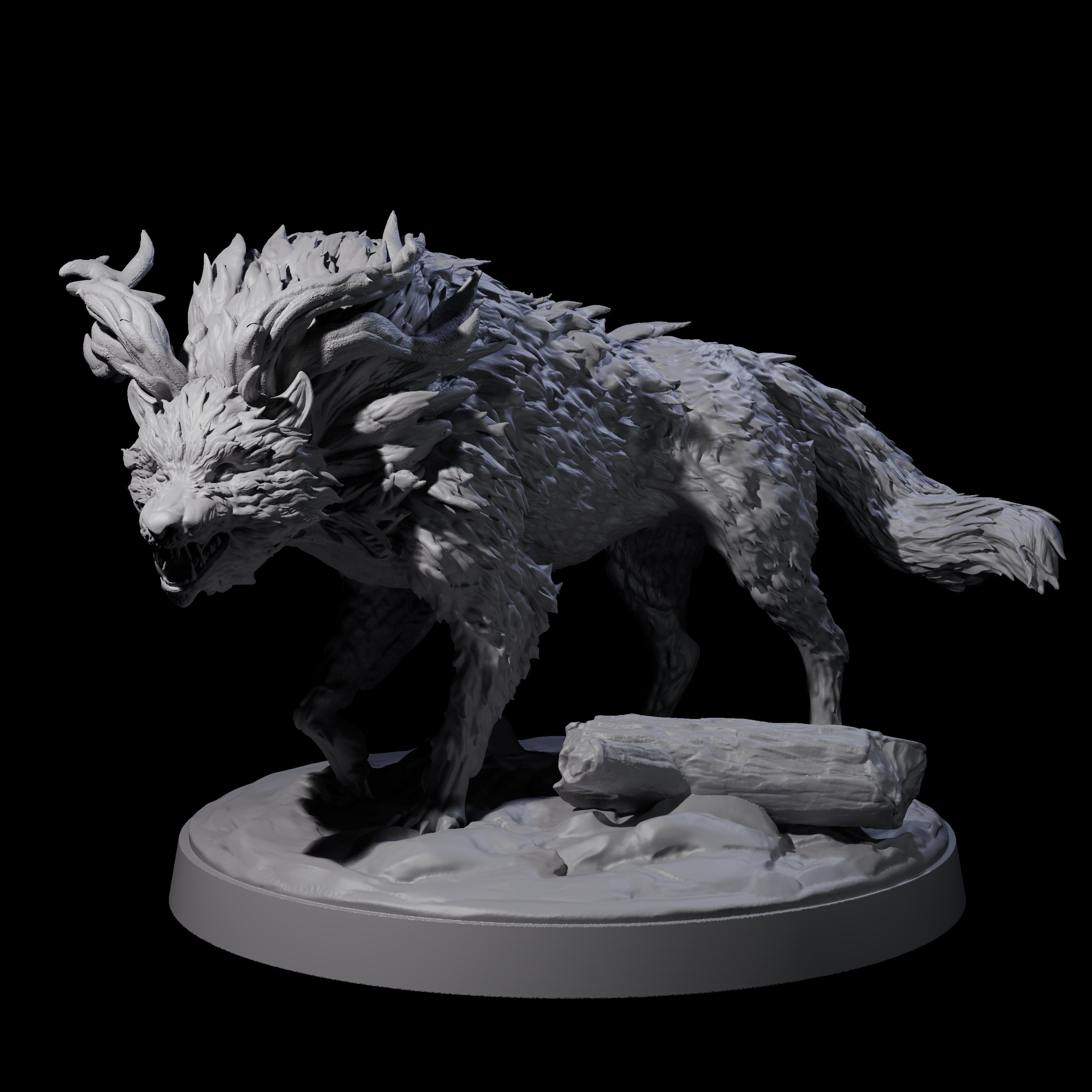 Dark Gwyllhi A Miniature for Dungeons and Dragons, Pathfinder or other TTRPGs
