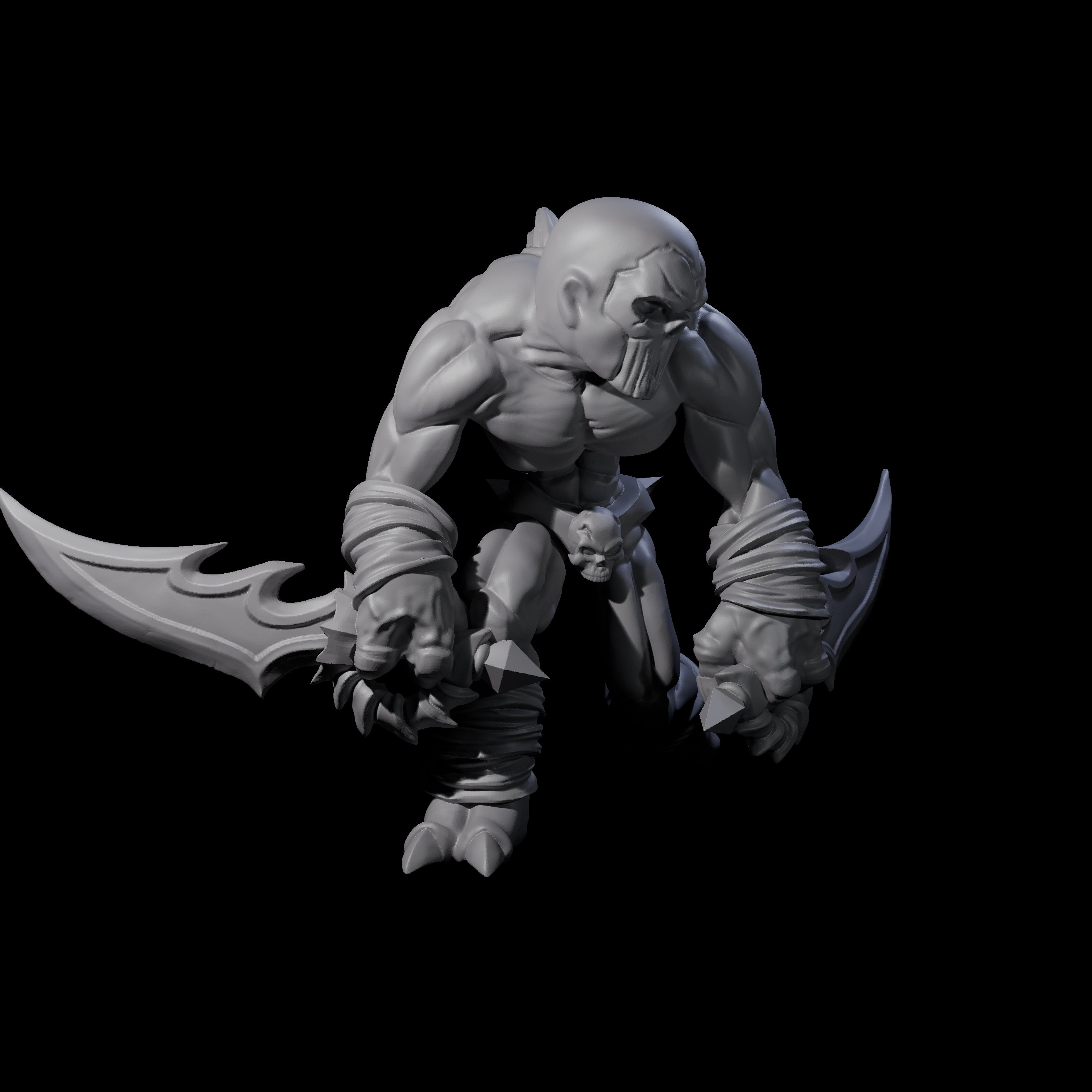 Dark Shadow Stalker A Miniature for Dungeons and Dragons, Pathfinder or other TTRPGs