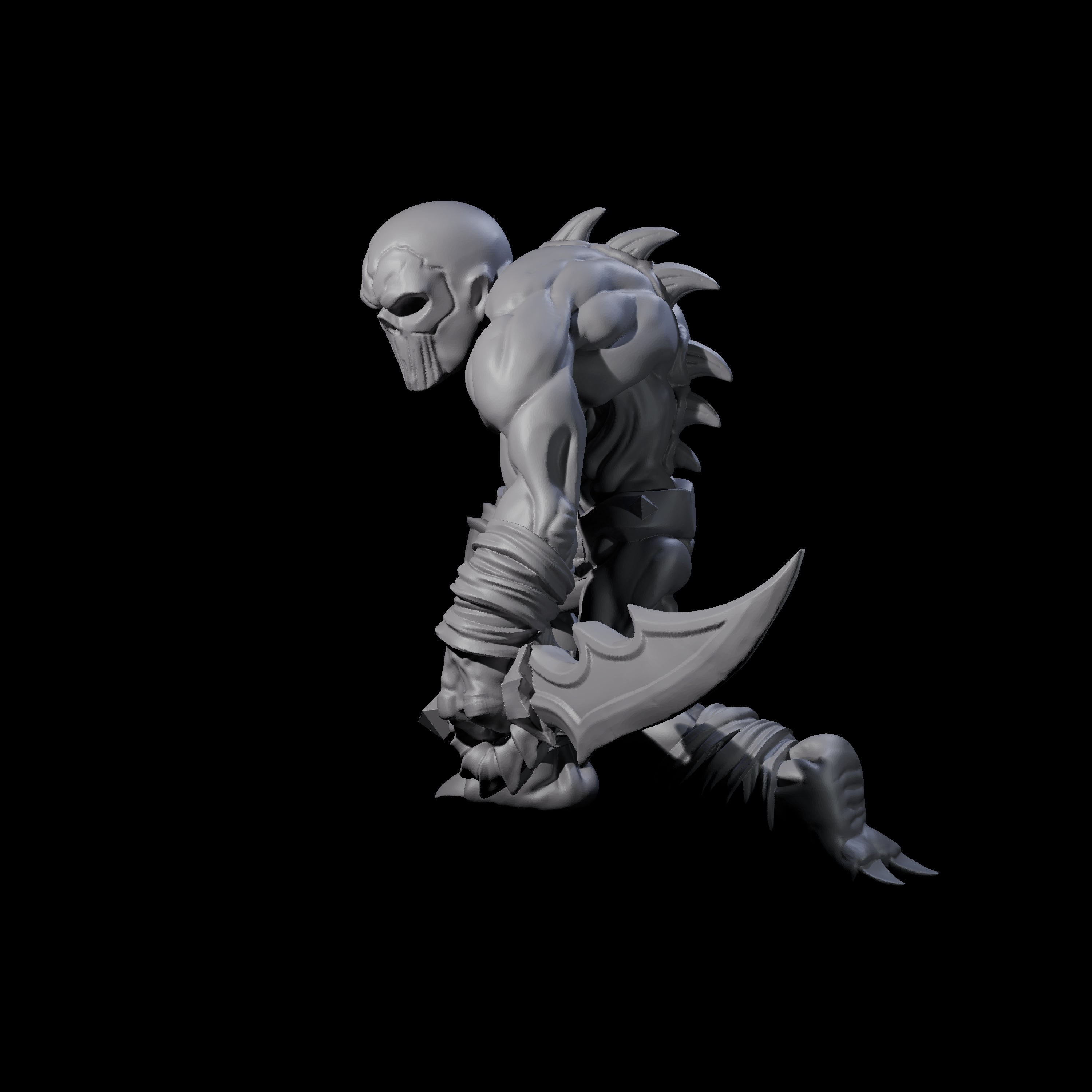 Dark Shadow Stalker A Miniature for Dungeons and Dragons, Pathfinder or other TTRPGs