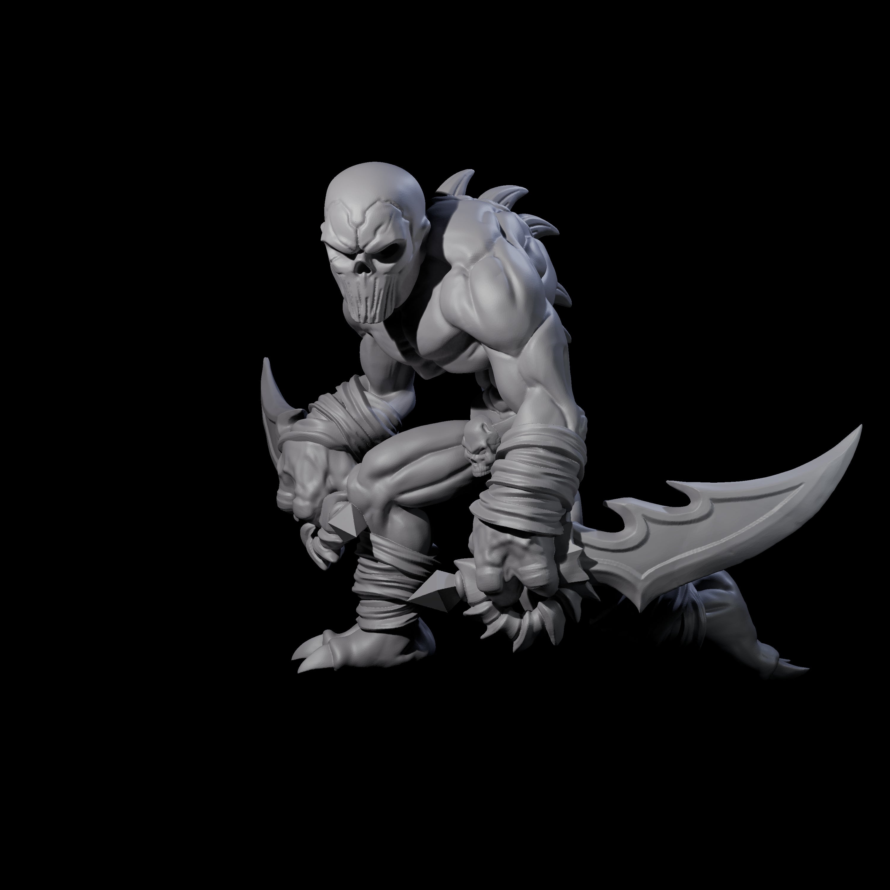 Dark Shadow Stalker A Miniature for Dungeons and Dragons, Pathfinder or other TTRPGs
