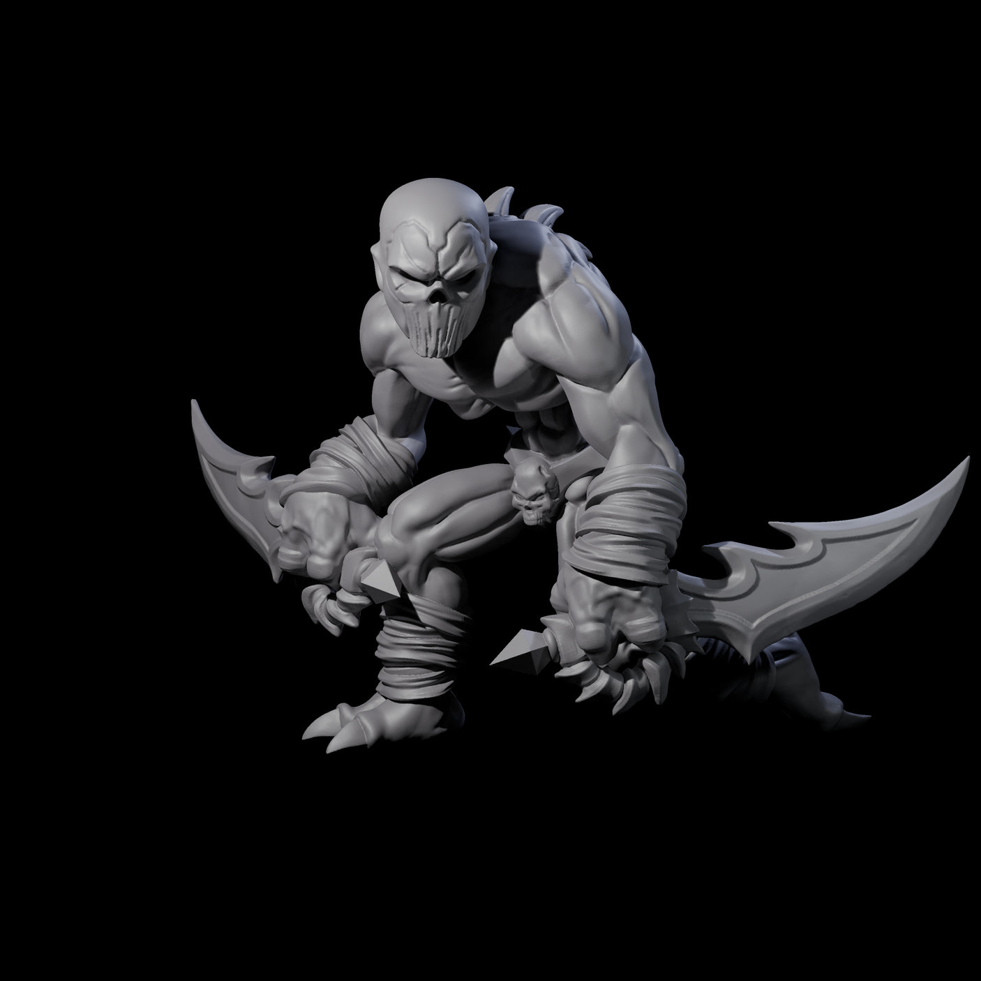 Dark Shadow Stalker A Miniature for Dungeons and Dragons, Pathfinder or other TTRPGs
