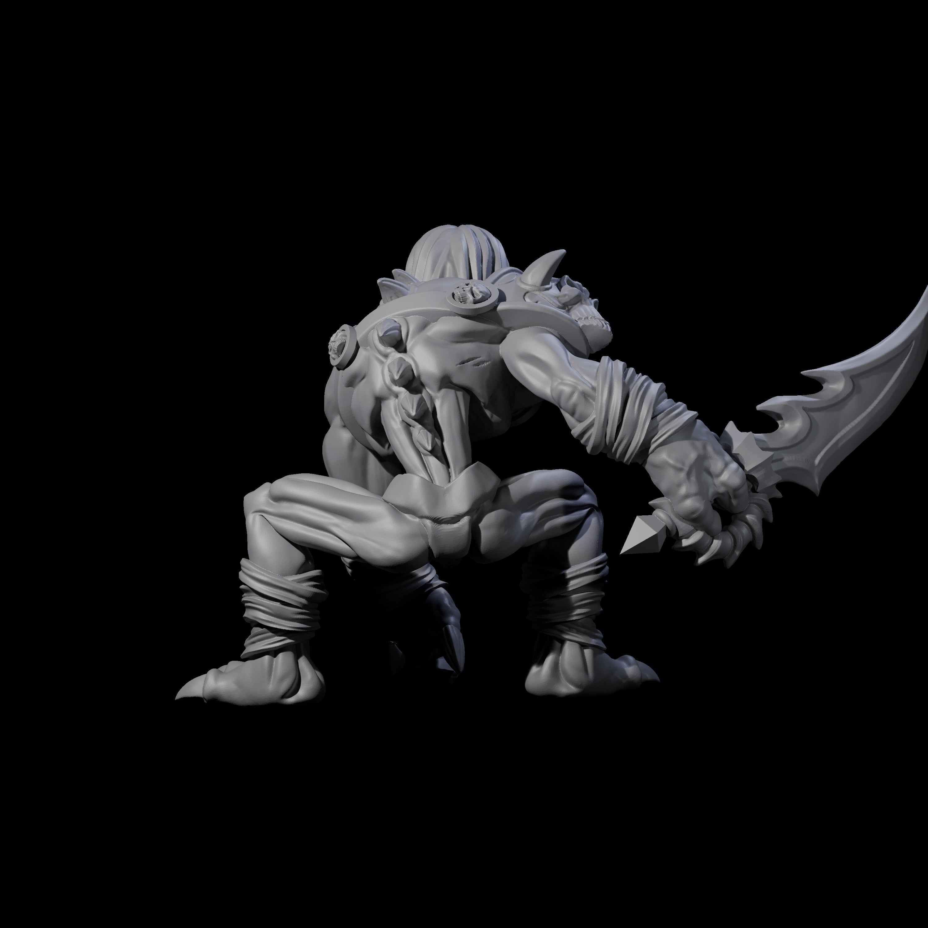 Dark Shadow Stalker B Miniature for Dungeons and Dragons, Pathfinder or other TTRPGs