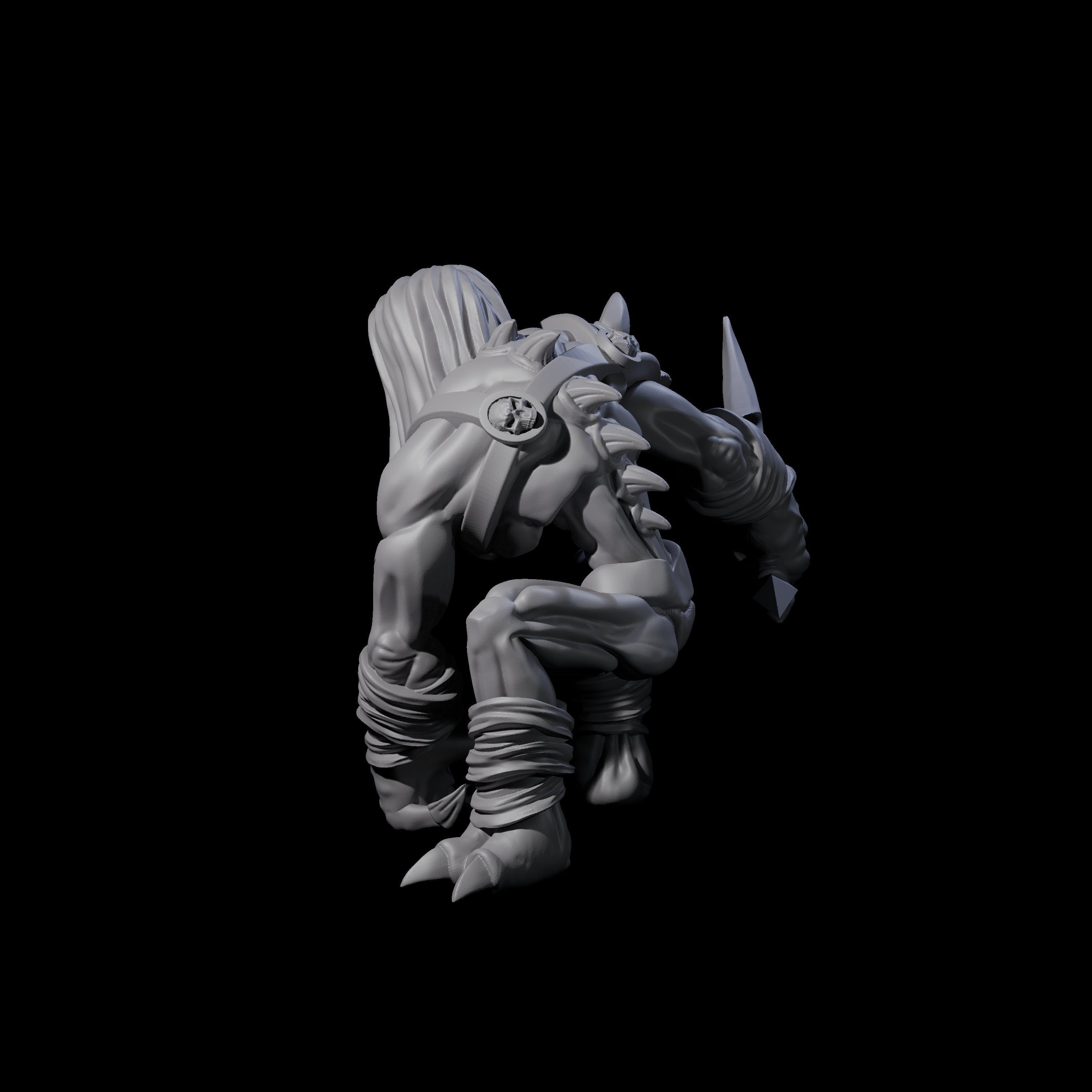 Dark Shadow Stalker B Miniature for Dungeons and Dragons, Pathfinder or other TTRPGs