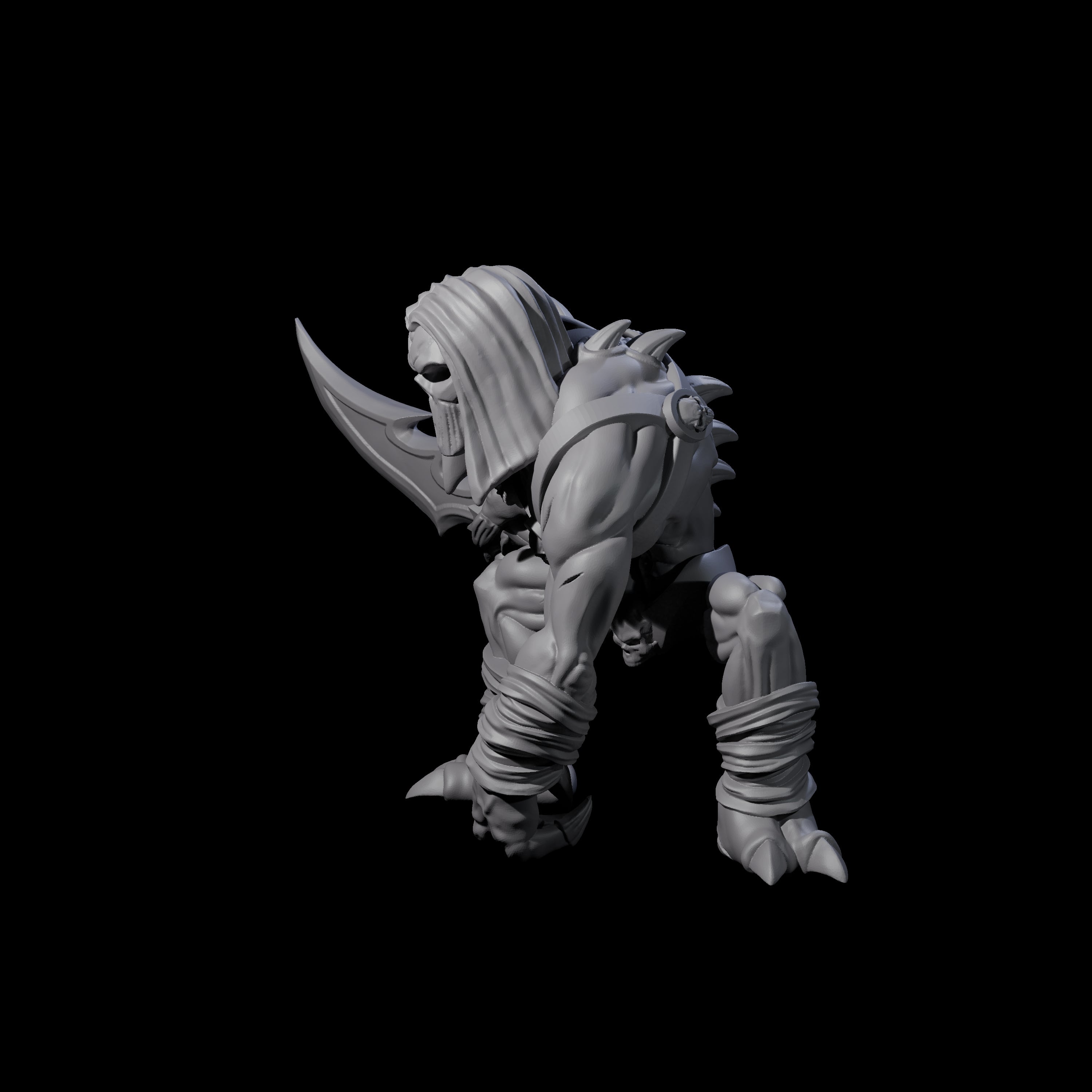 Dark Shadow Stalker B Miniature for Dungeons and Dragons, Pathfinder or other TTRPGs