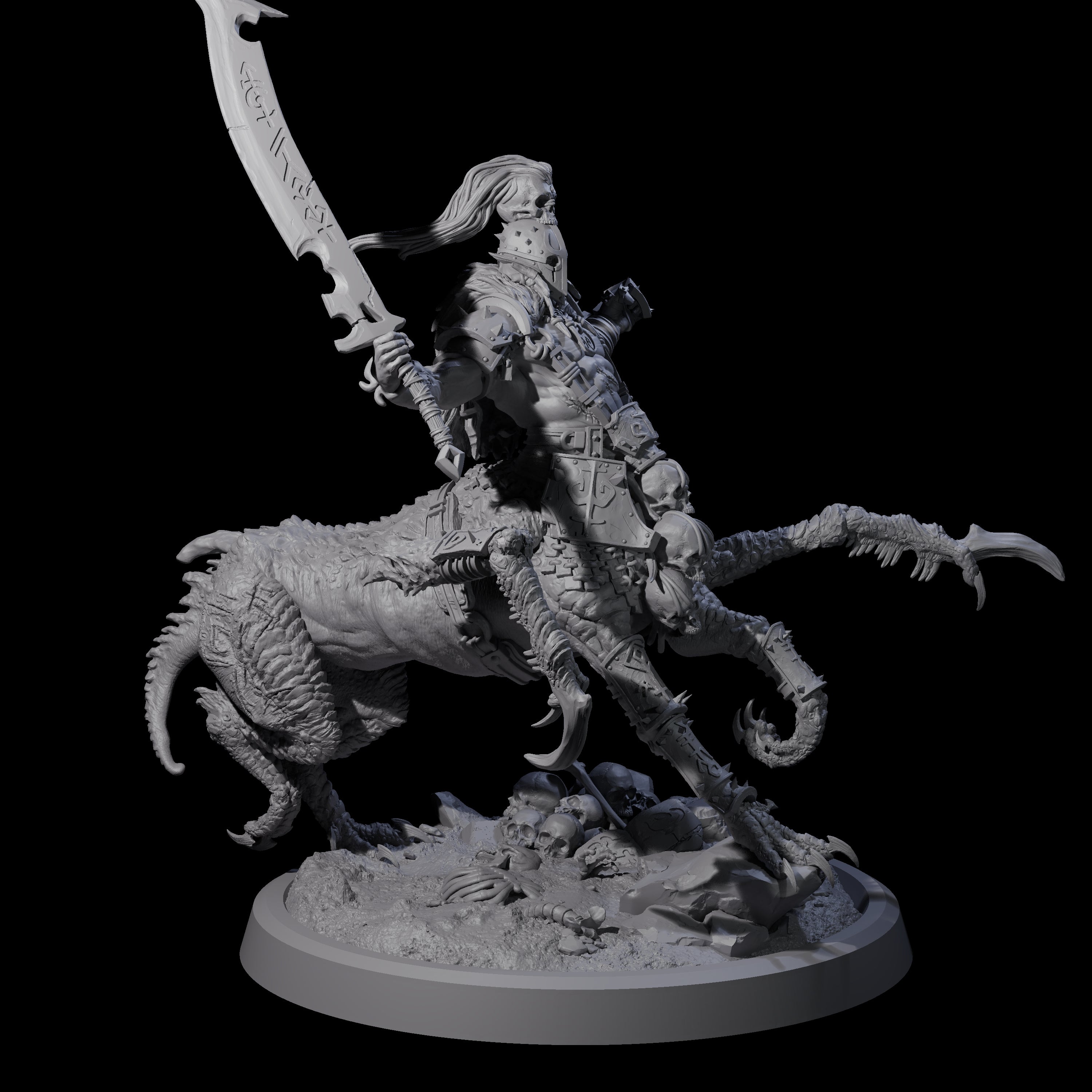 Dastardly Armanite A Miniature for Dungeons and Dragons, Pathfinder or other TTRPGs