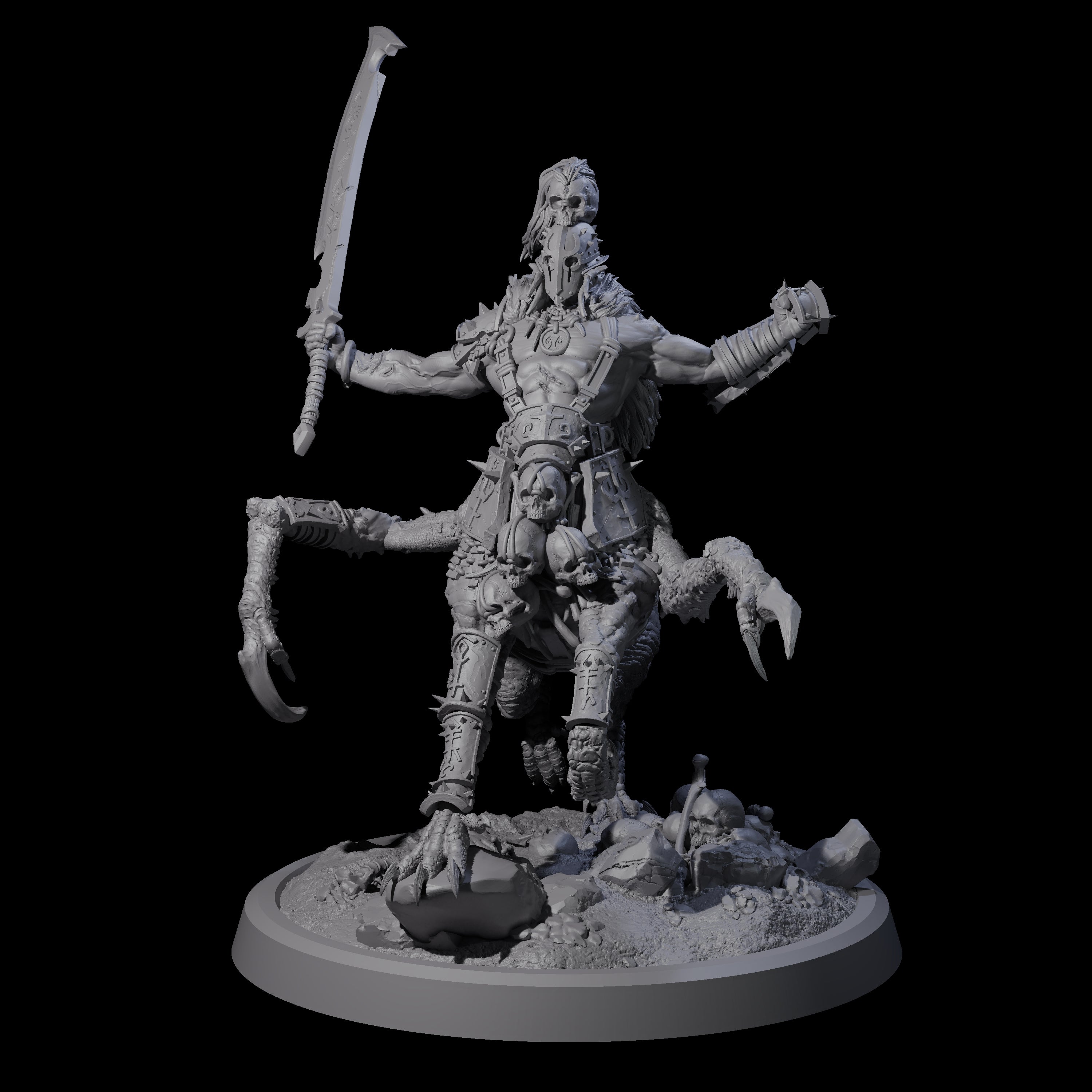 Dastardly Armanite A Miniature for Dungeons and Dragons, Pathfinder or other TTRPGs