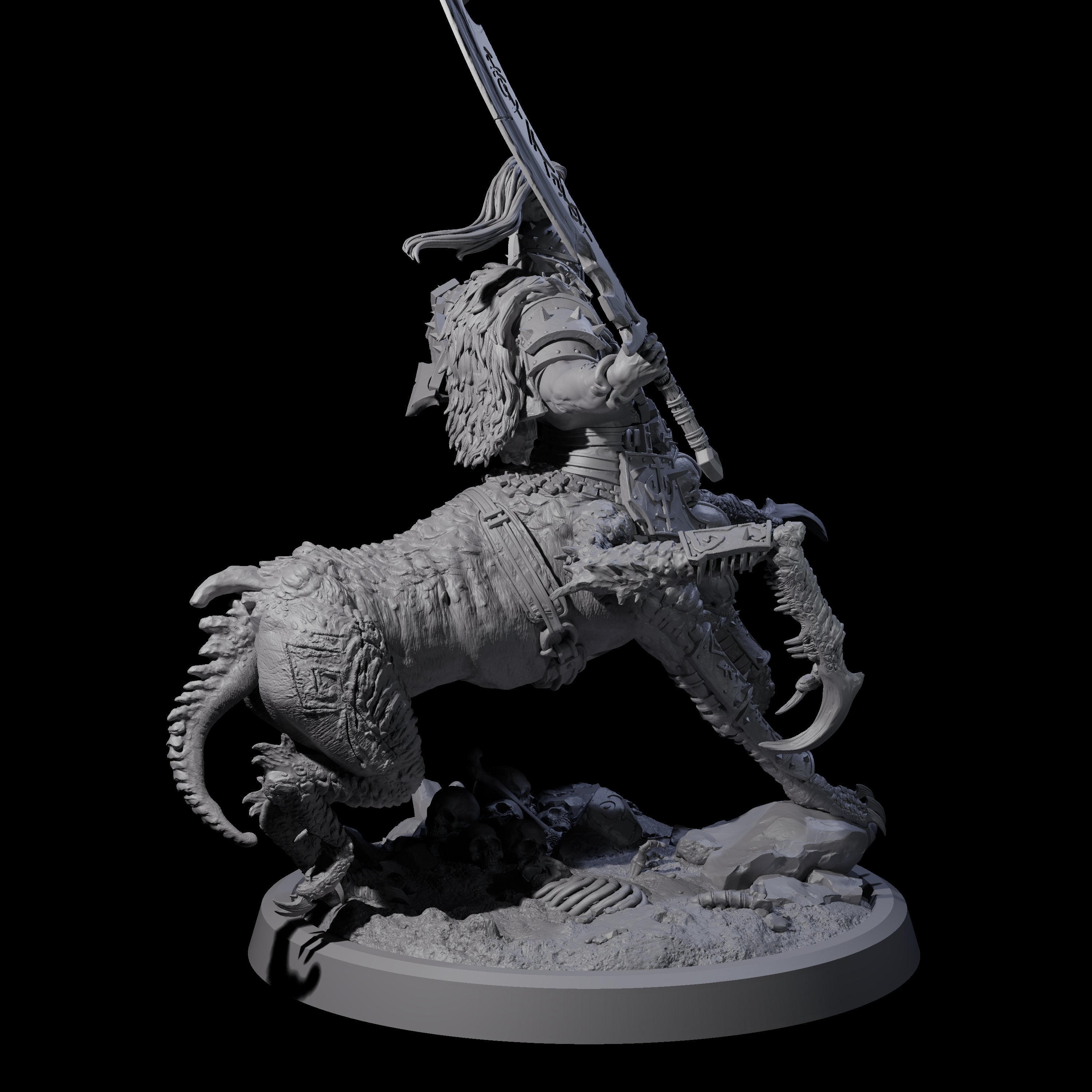 Dastardly Armanite A Miniature for Dungeons and Dragons, Pathfinder or other TTRPGs