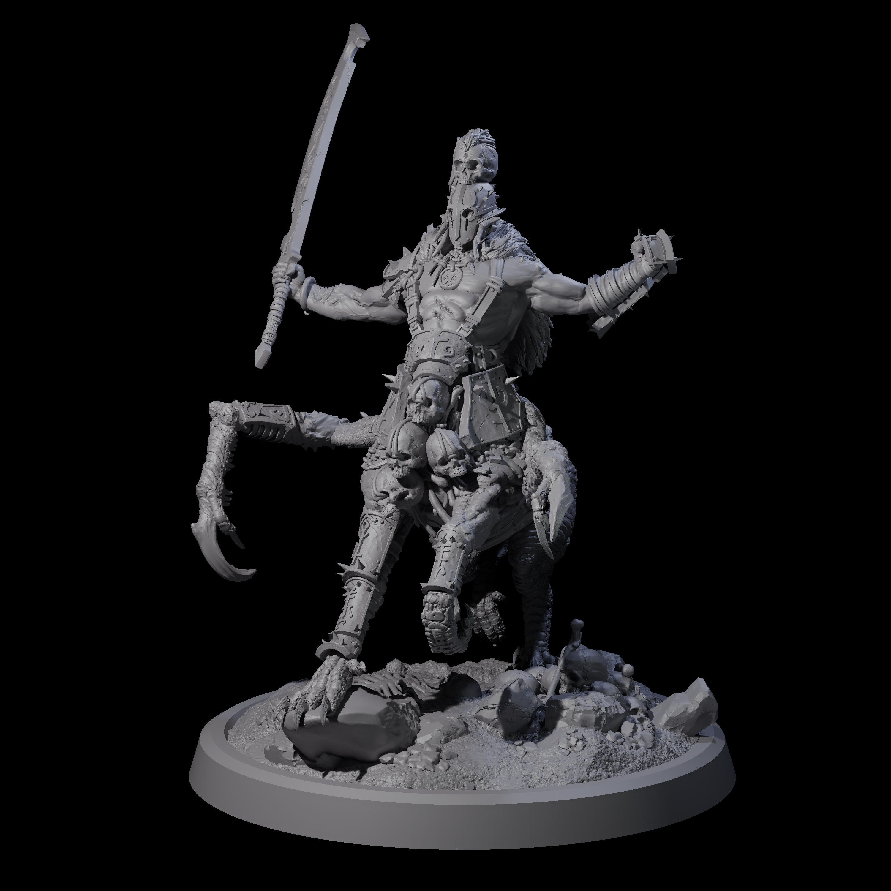 Dastardly Armanite A Miniature for Dungeons and Dragons, Pathfinder or other TTRPGs