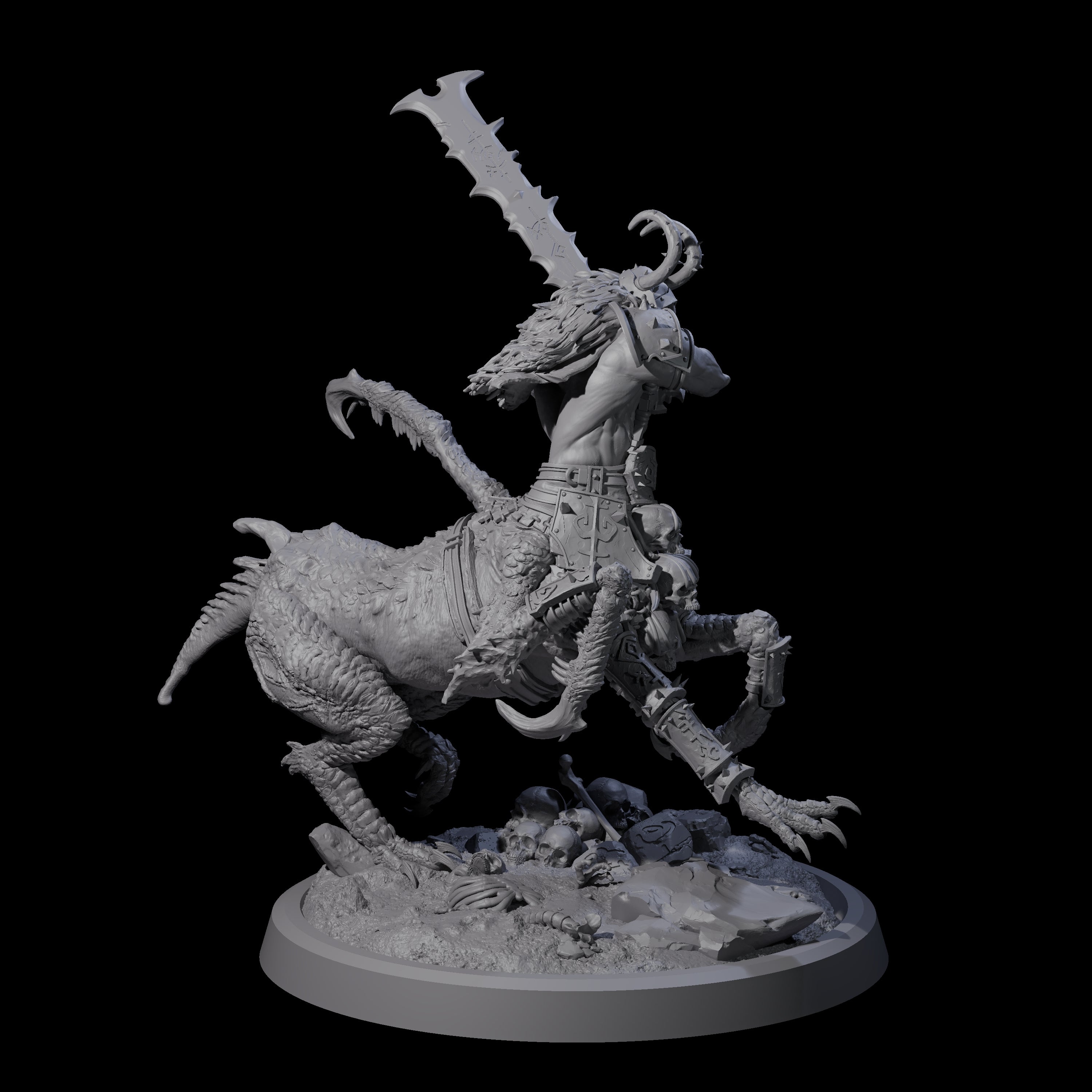 Dastardly Armanite B Miniature for Dungeons and Dragons, Pathfinder or other TTRPGs