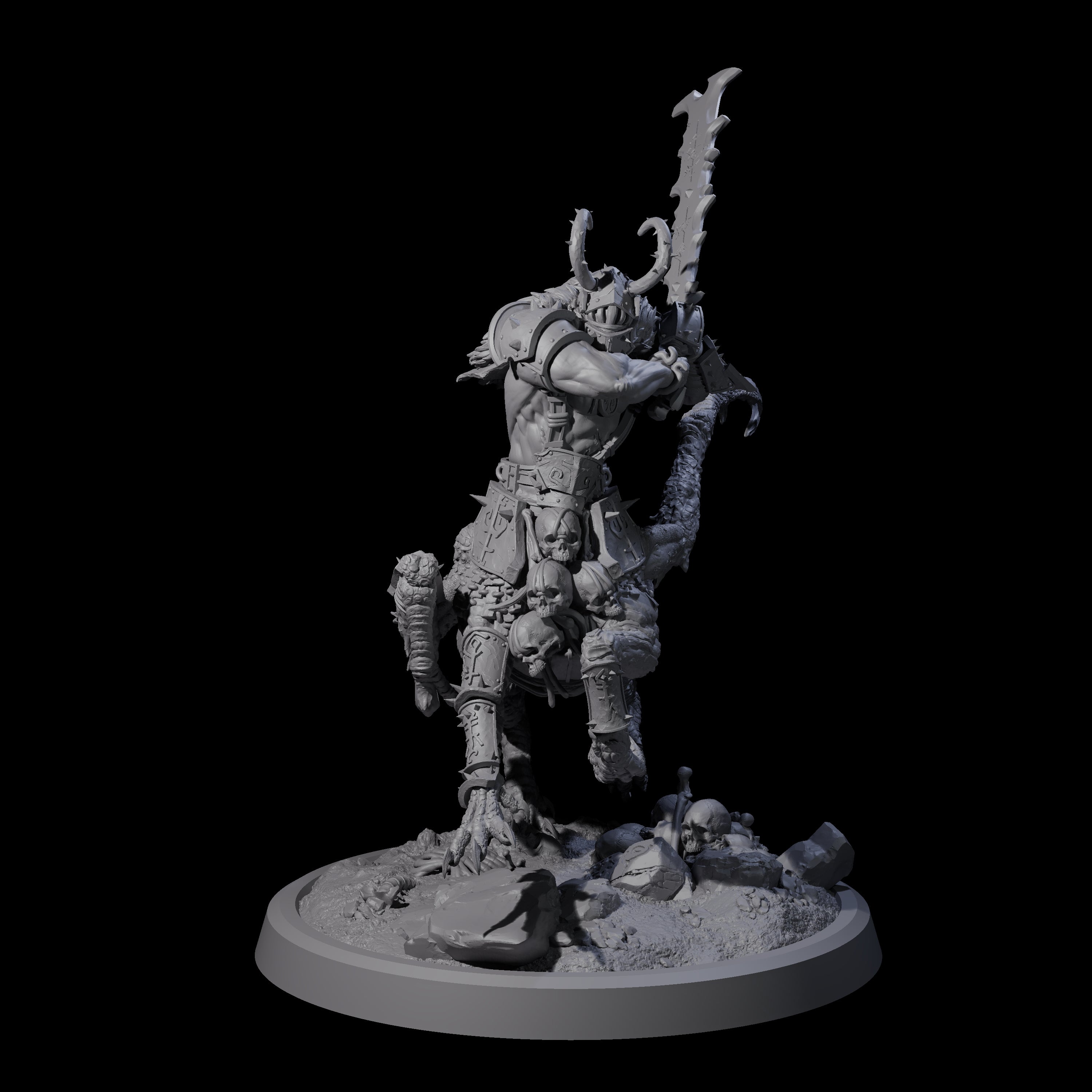 Dastardly Armanite B Miniature for Dungeons and Dragons, Pathfinder or other TTRPGs