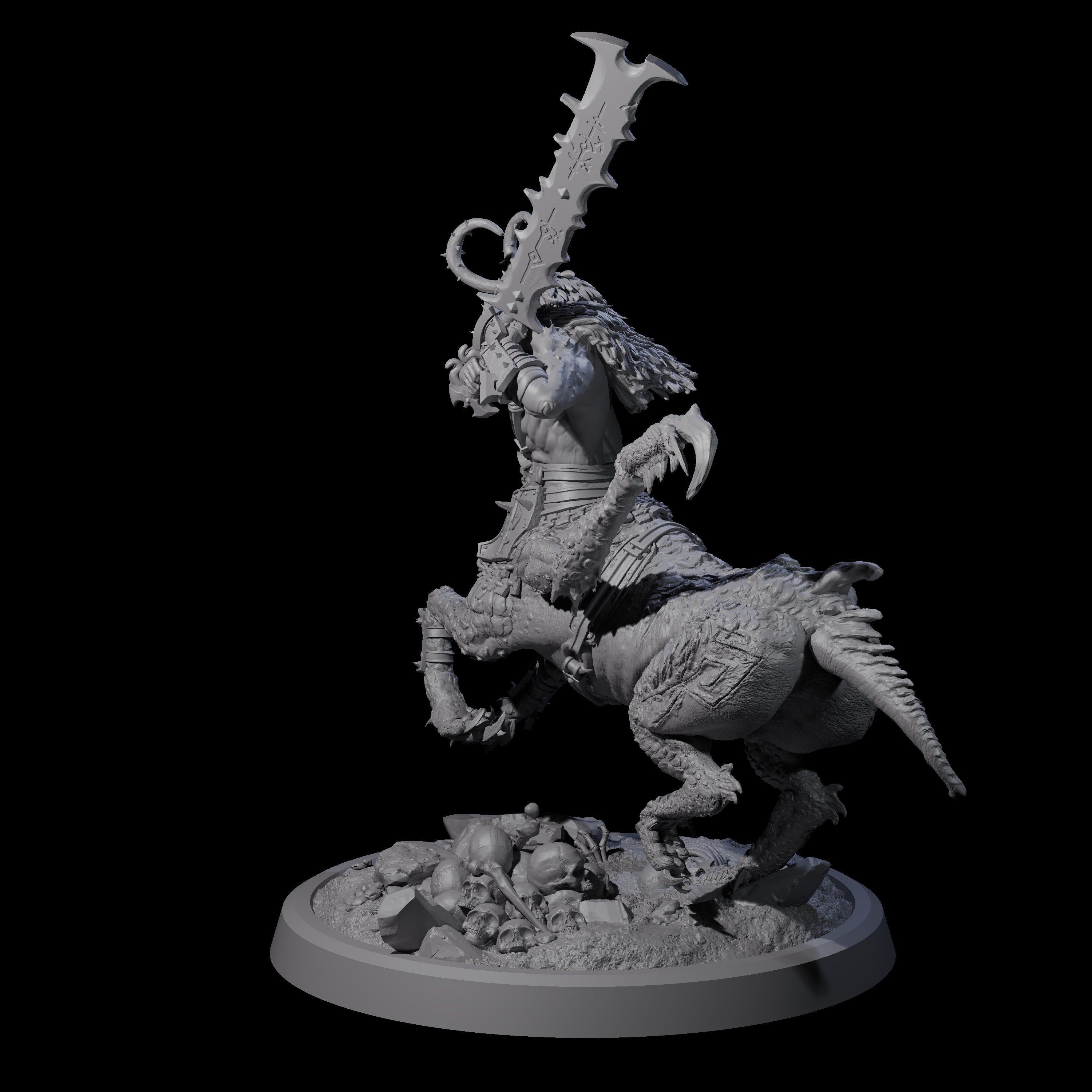 Dastardly Armanite B Miniature for Dungeons and Dragons, Pathfinder or other TTRPGs