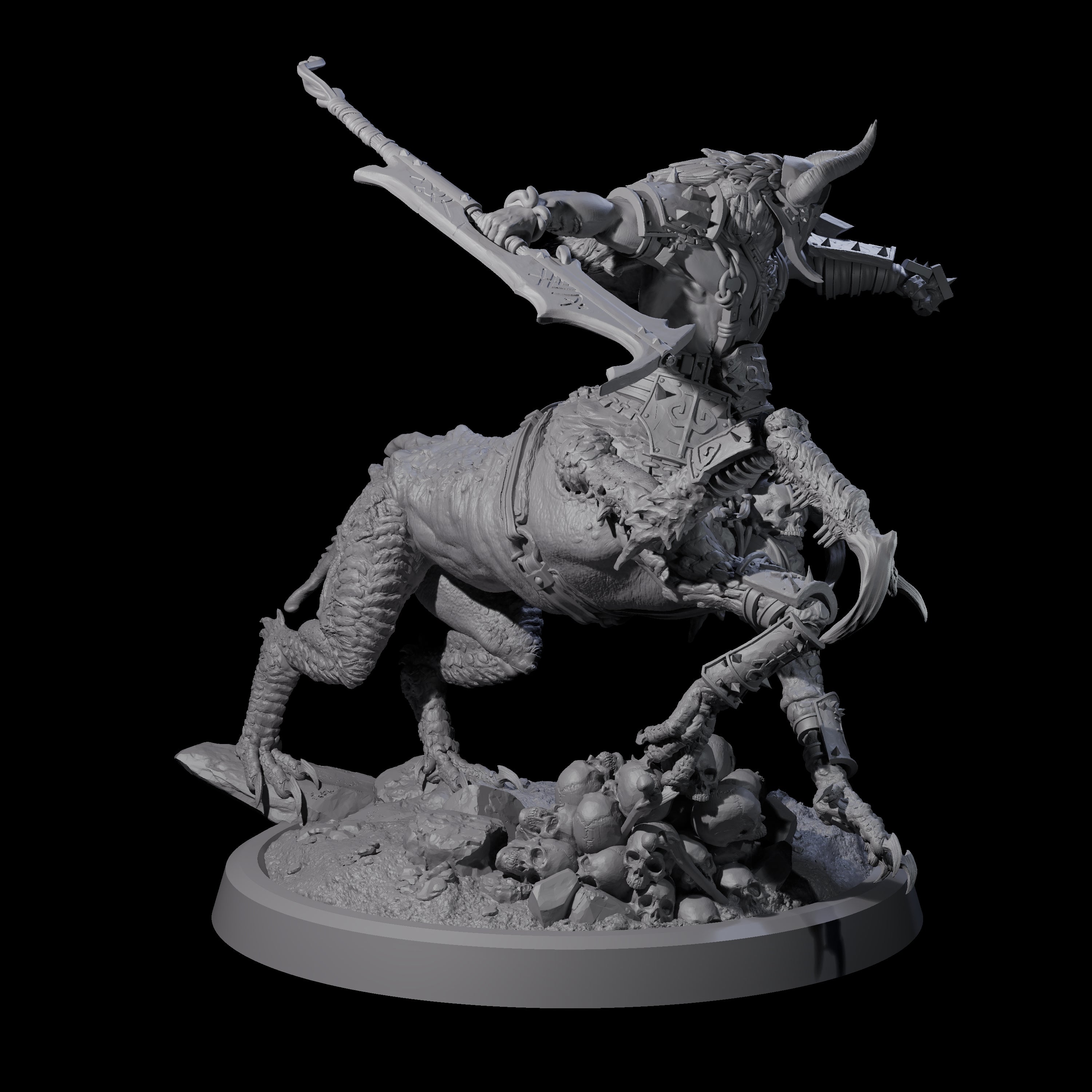 Dastardly Armanite C Miniature for Dungeons and Dragons, Pathfinder or other TTRPGs