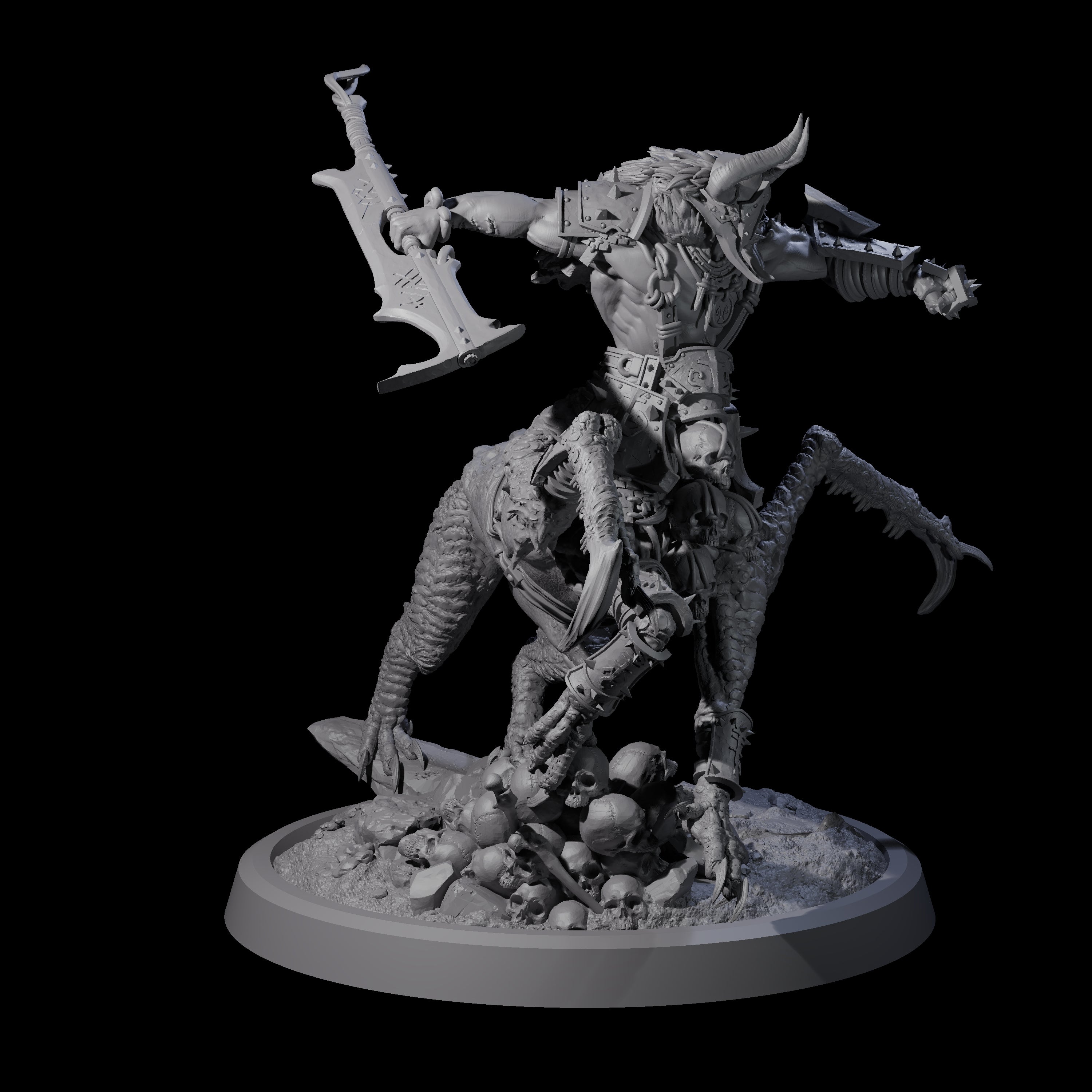 Dastardly Armanite C Miniature for Dungeons and Dragons, Pathfinder or other TTRPGs