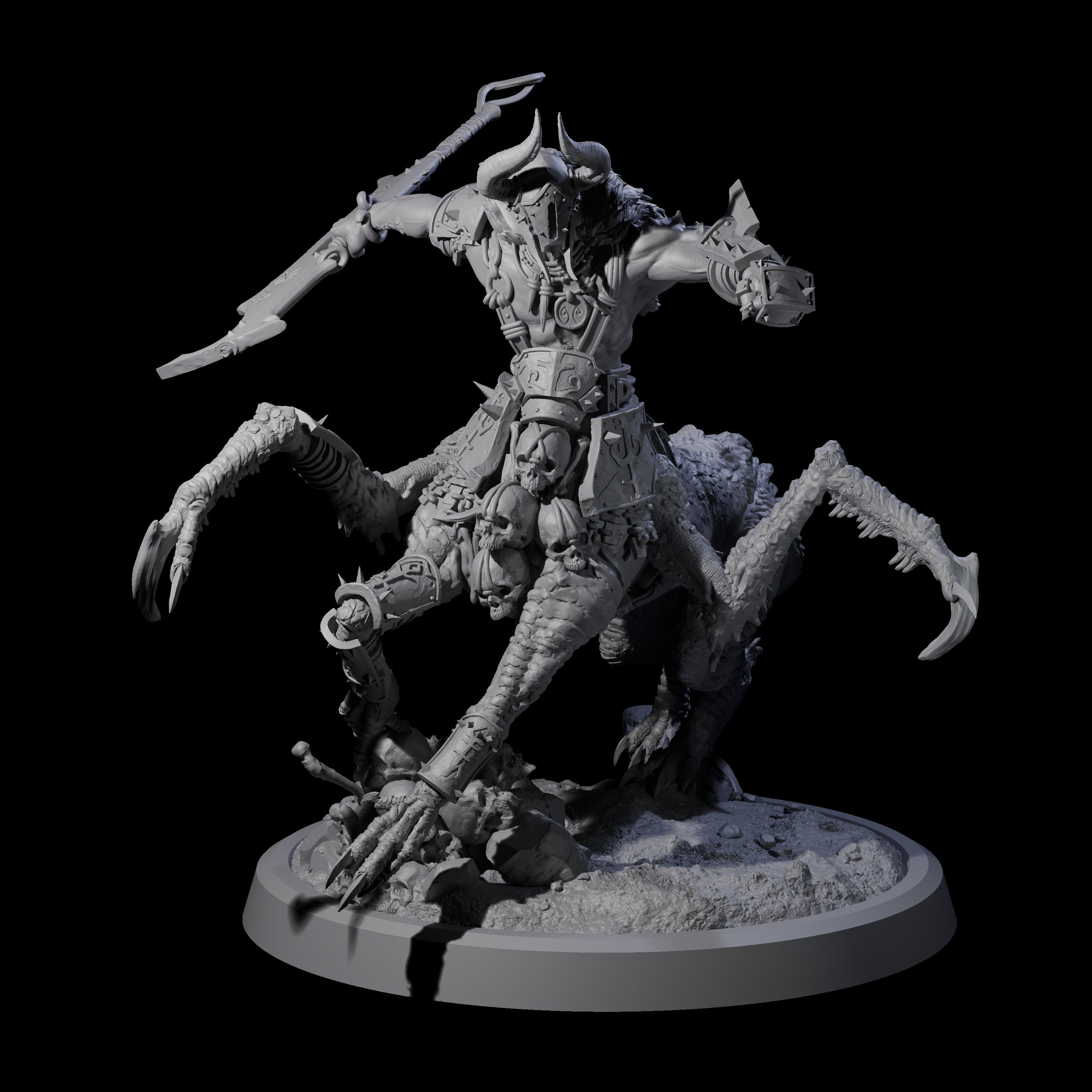 Dastardly Armanite C Miniature for Dungeons and Dragons, Pathfinder or other TTRPGs