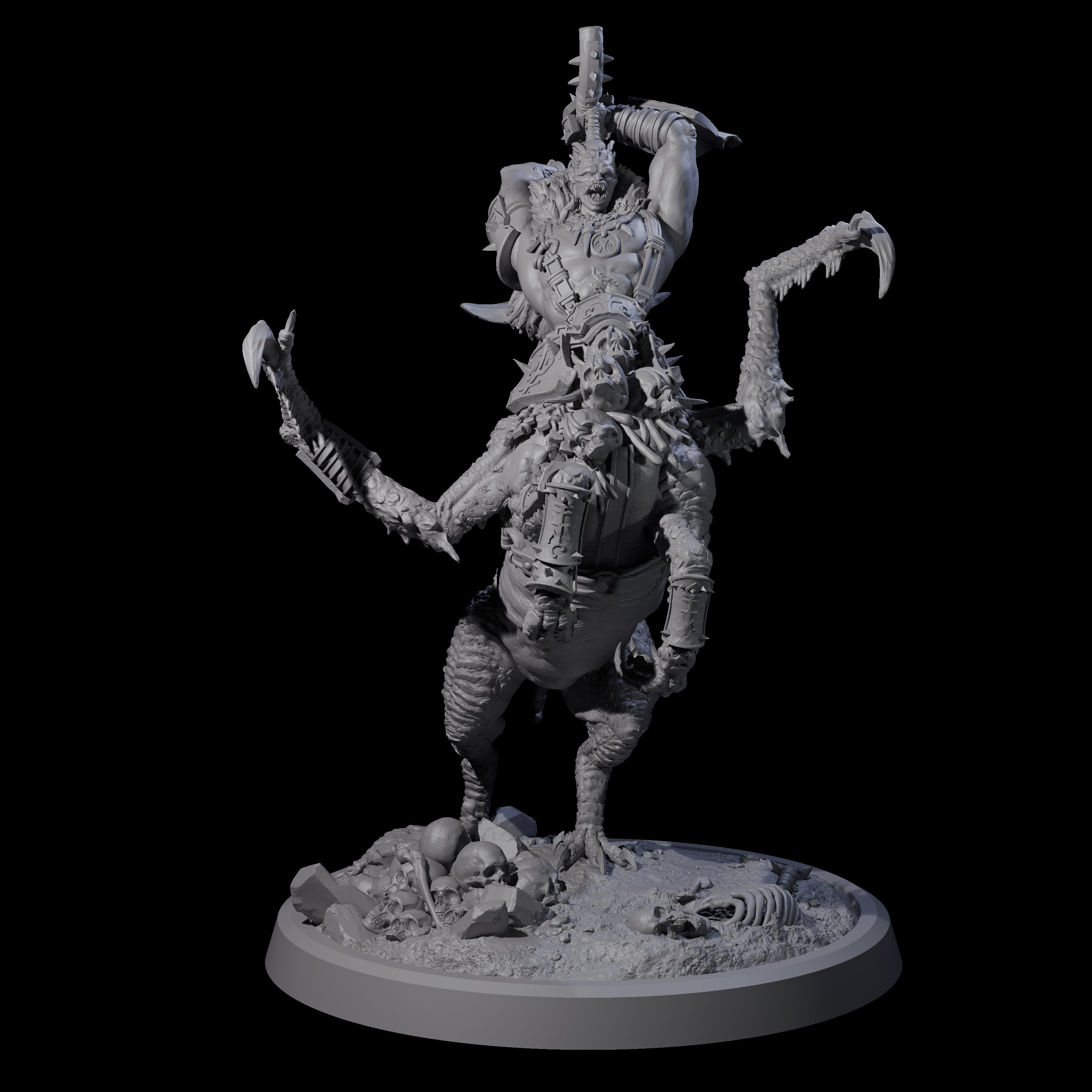 Dastardly Armanite D Miniature for Dungeons and Dragons, Pathfinder or other TTRPGs