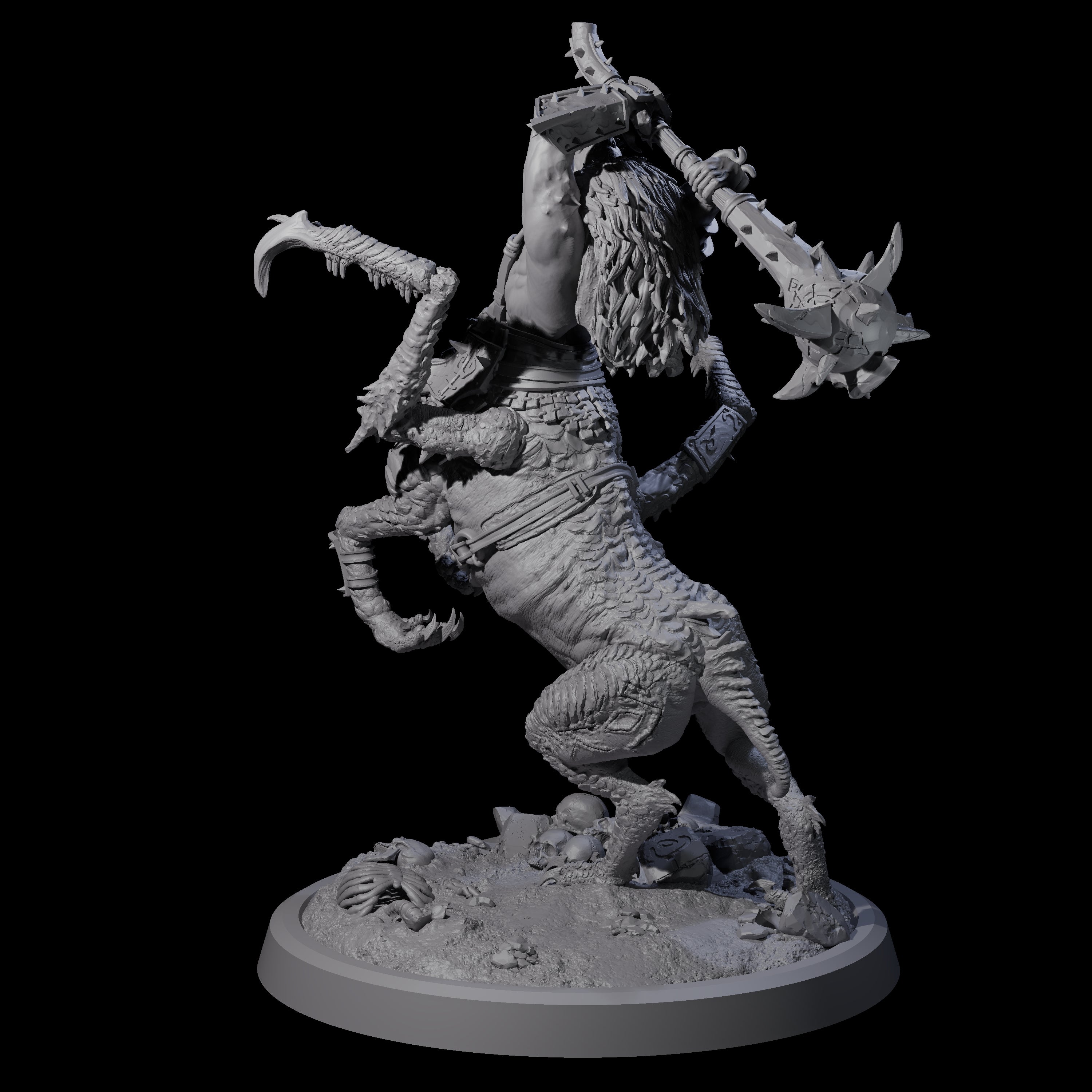 Dastardly Armanite D Miniature for Dungeons and Dragons, Pathfinder or other TTRPGs