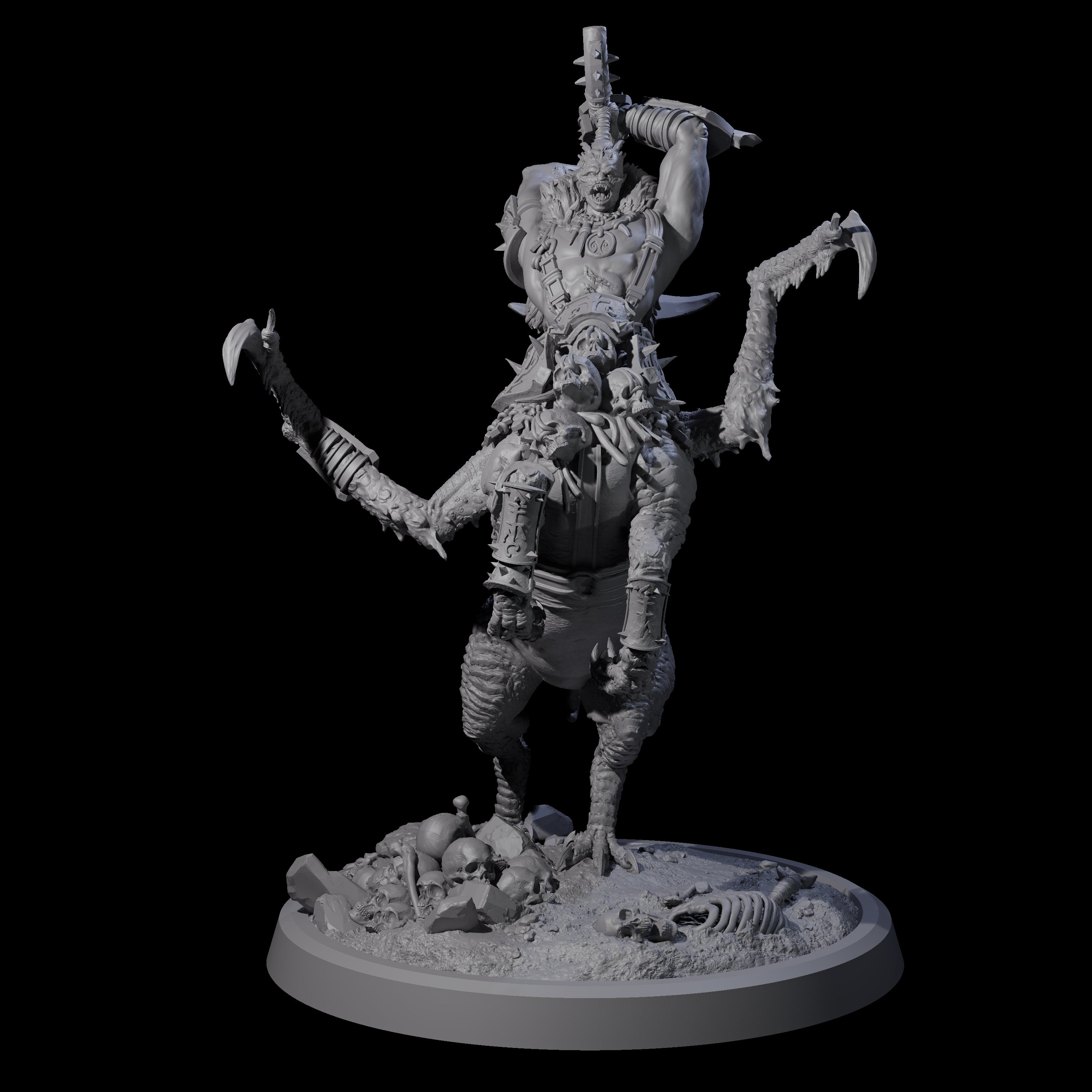 Dastardly Armanite D Miniature for Dungeons and Dragons, Pathfinder or other TTRPGs