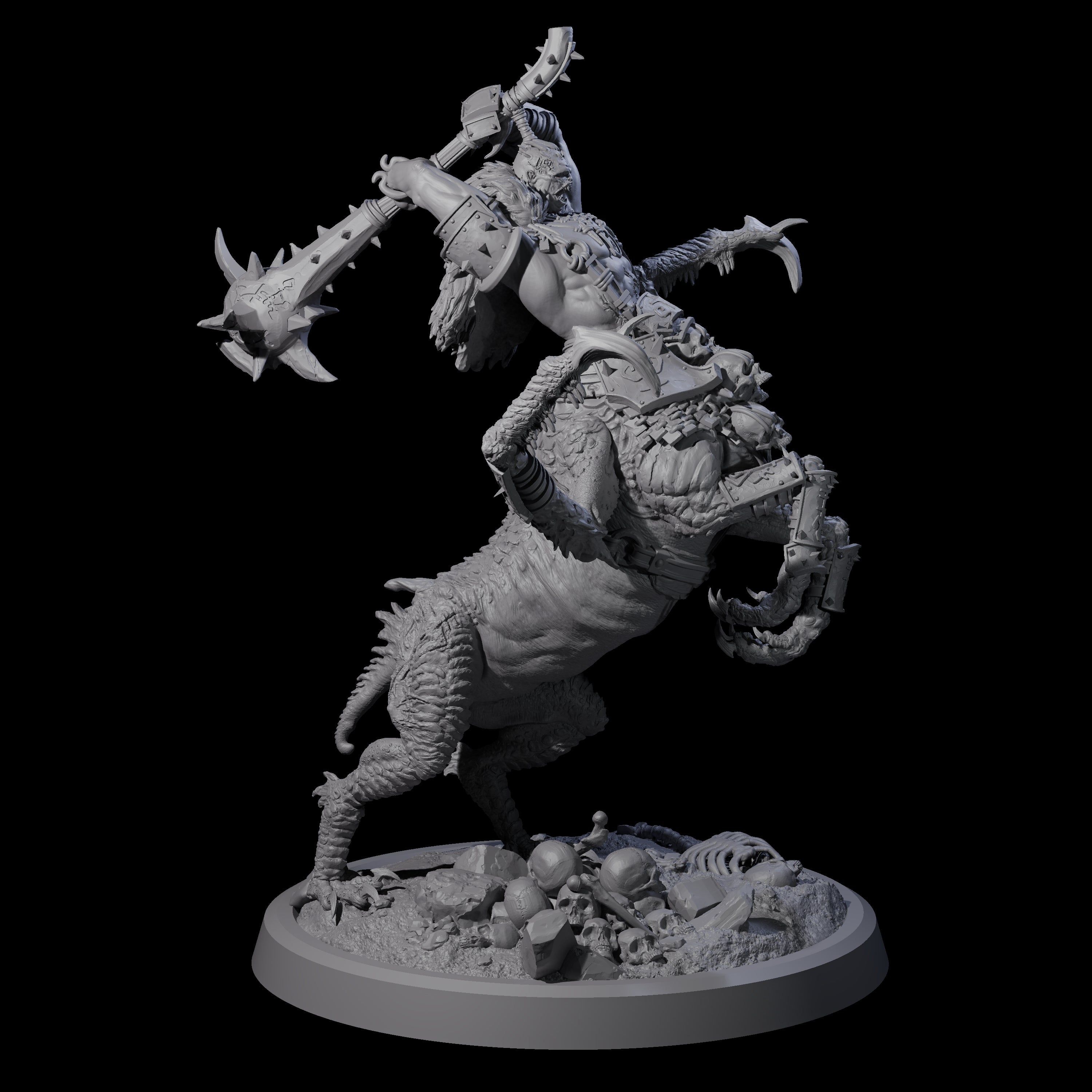 Dastardly Armanite D Miniature for Dungeons and Dragons, Pathfinder or other TTRPGs