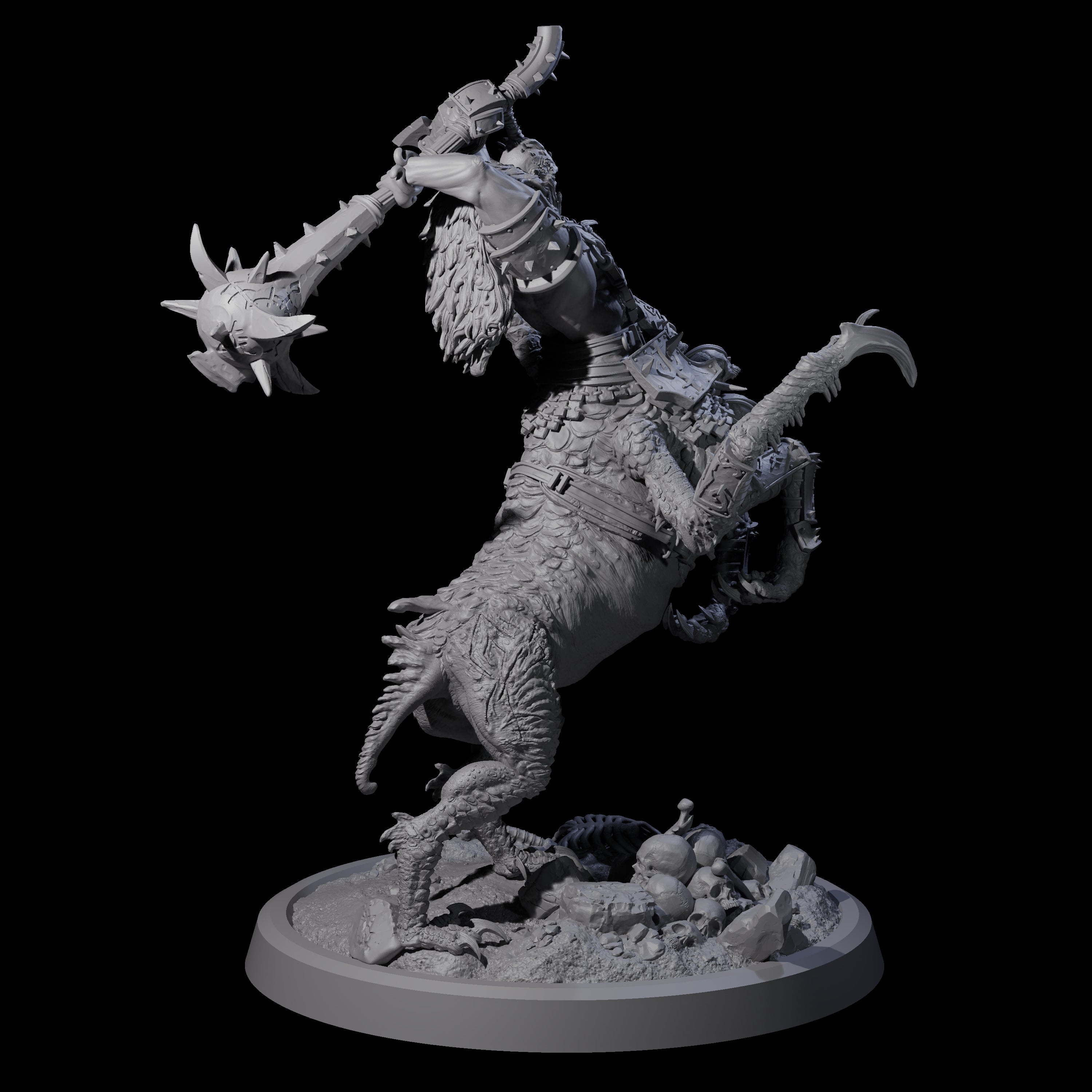 Dastardly Armanite D Miniature for Dungeons and Dragons, Pathfinder or other TTRPGs